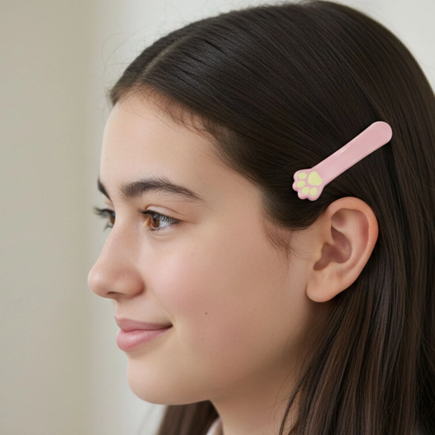 Cute Multi Design Hair Clips (4 Pc) - Image 5