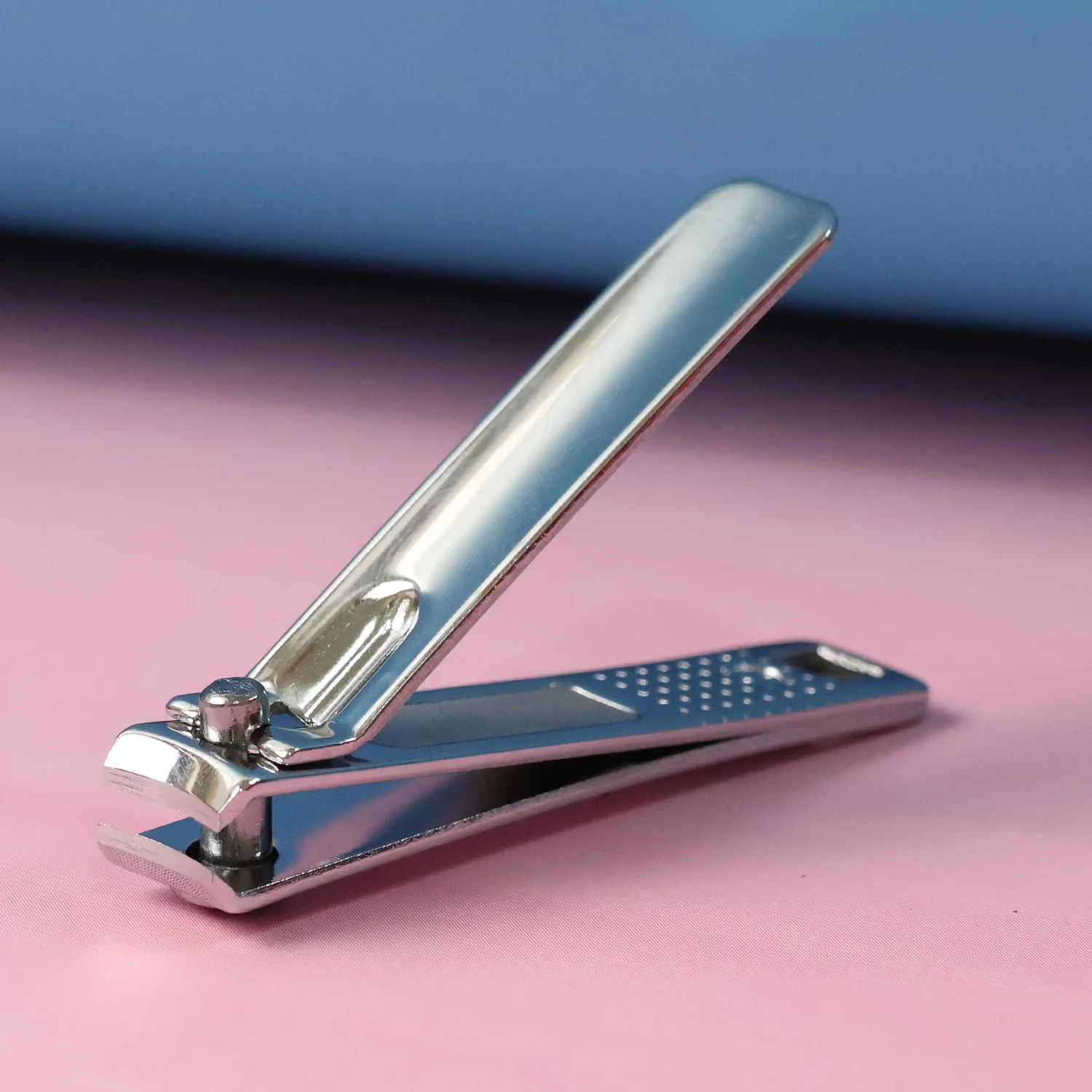 Cute Nail Clipper with Nail Catcher, Nail File - Stainless Steel (1 Pc) - Image 3