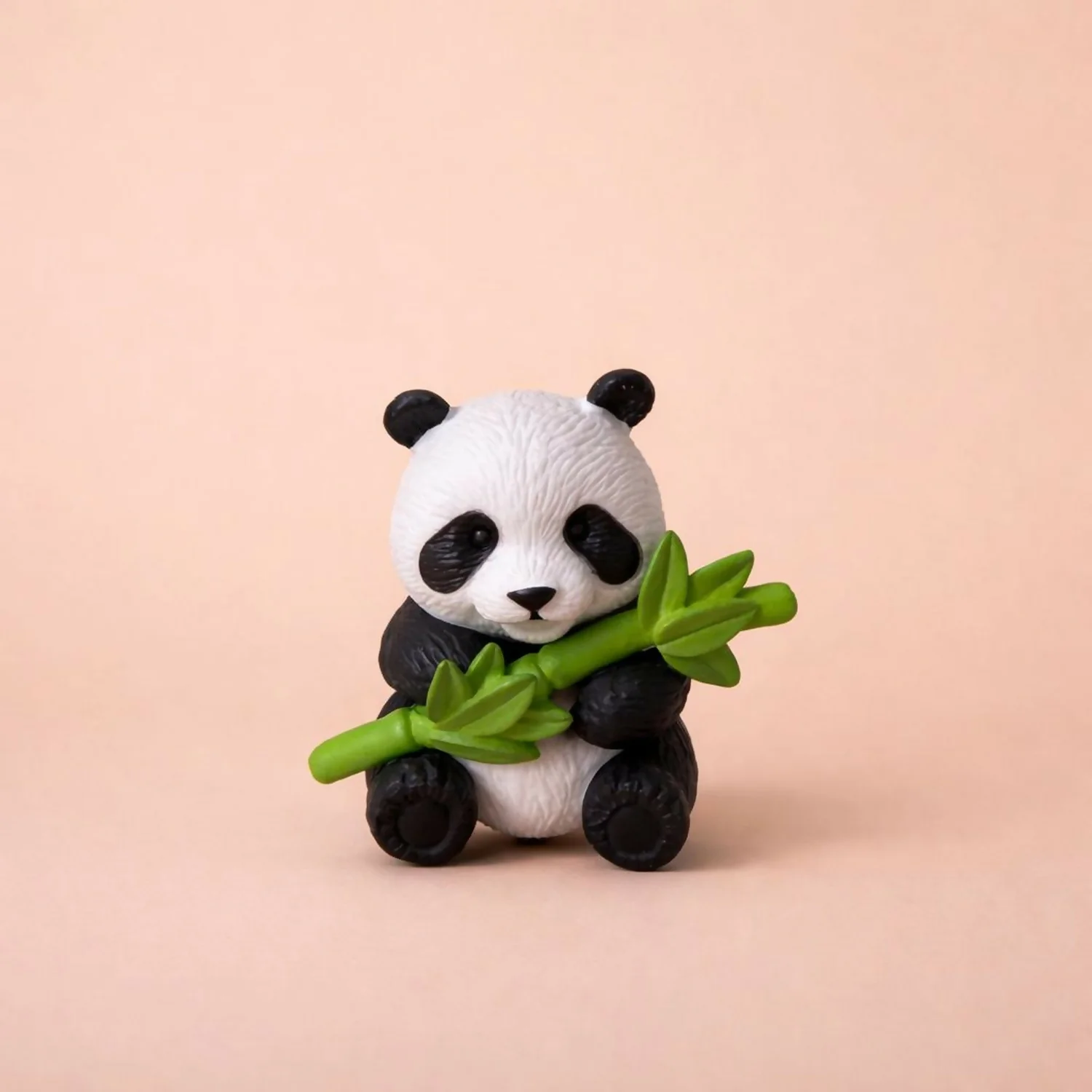 Cute Panda Bamboo Showpiece poly-resin| Mini Panda Decorative Figurine for Home - Image 2