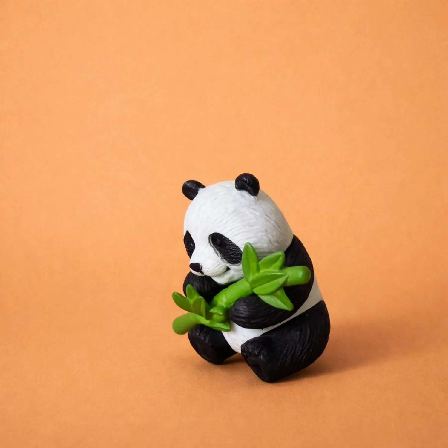 Cute Panda Bamboo Showpiece poly-resin| Mini Panda Decorative Figurine for Home - Image 3