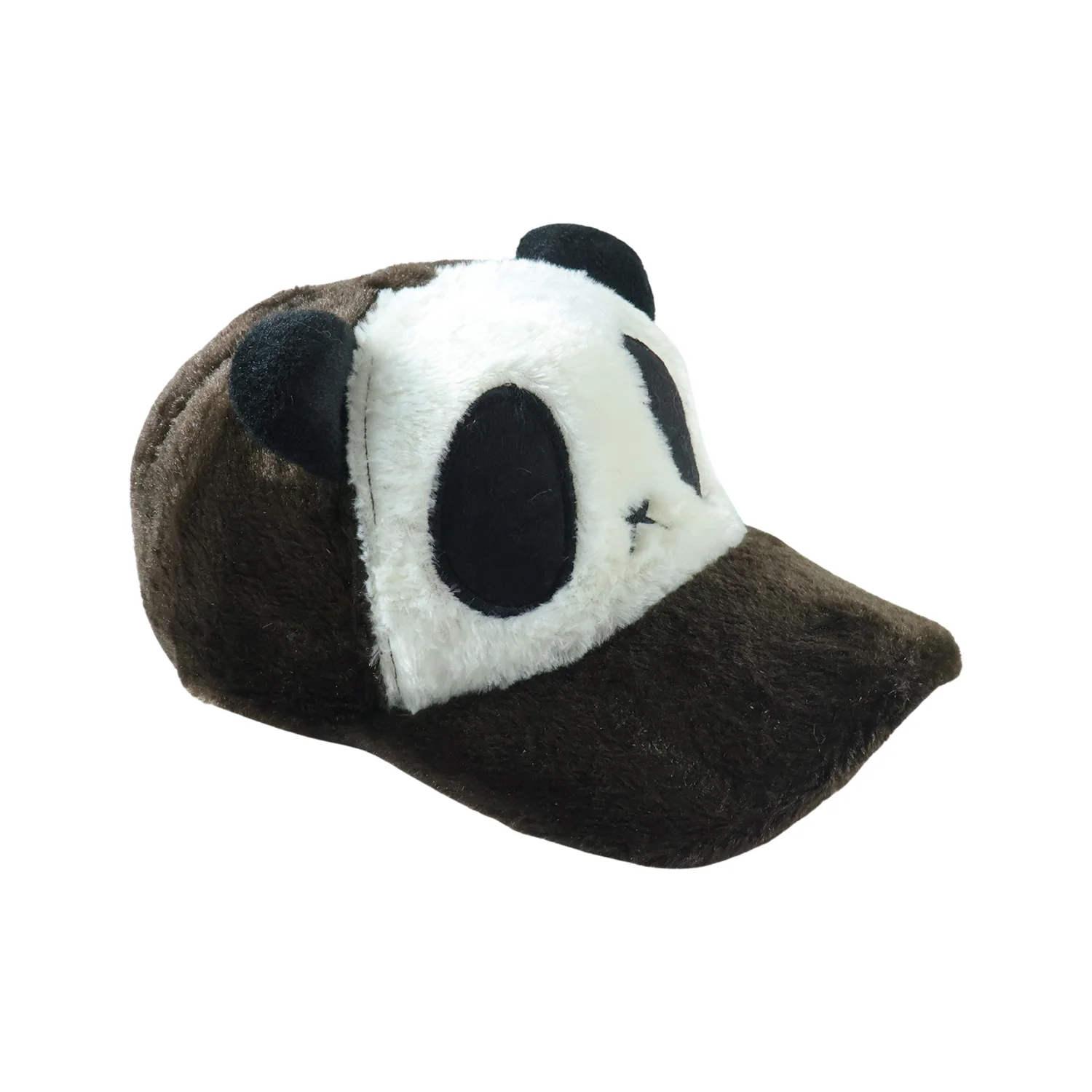 Cute Panda Design Plush Winter Cap (1 Pc) - Image 4