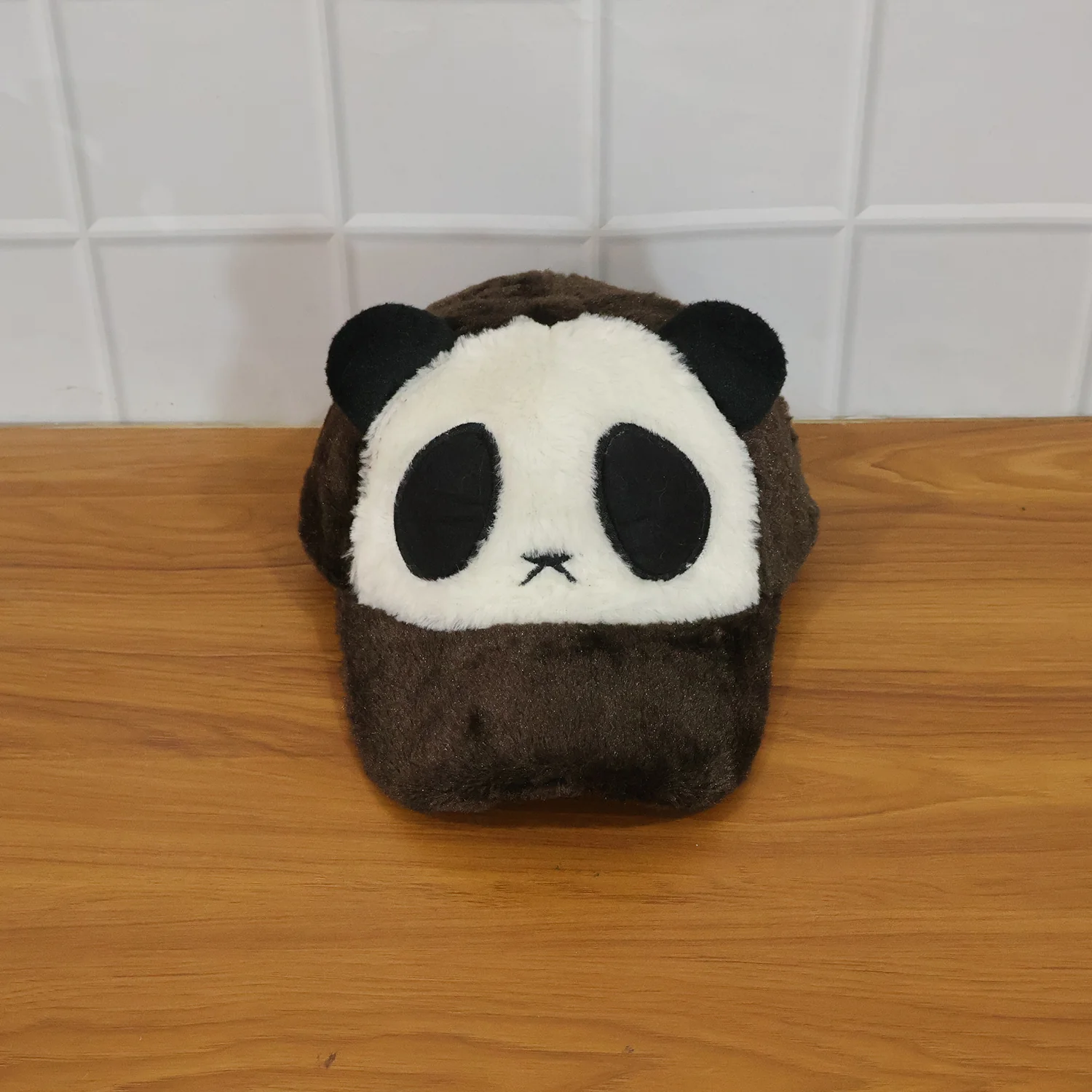 Cute Panda Design Plush Winter Cap (1 Pc) - Image 8