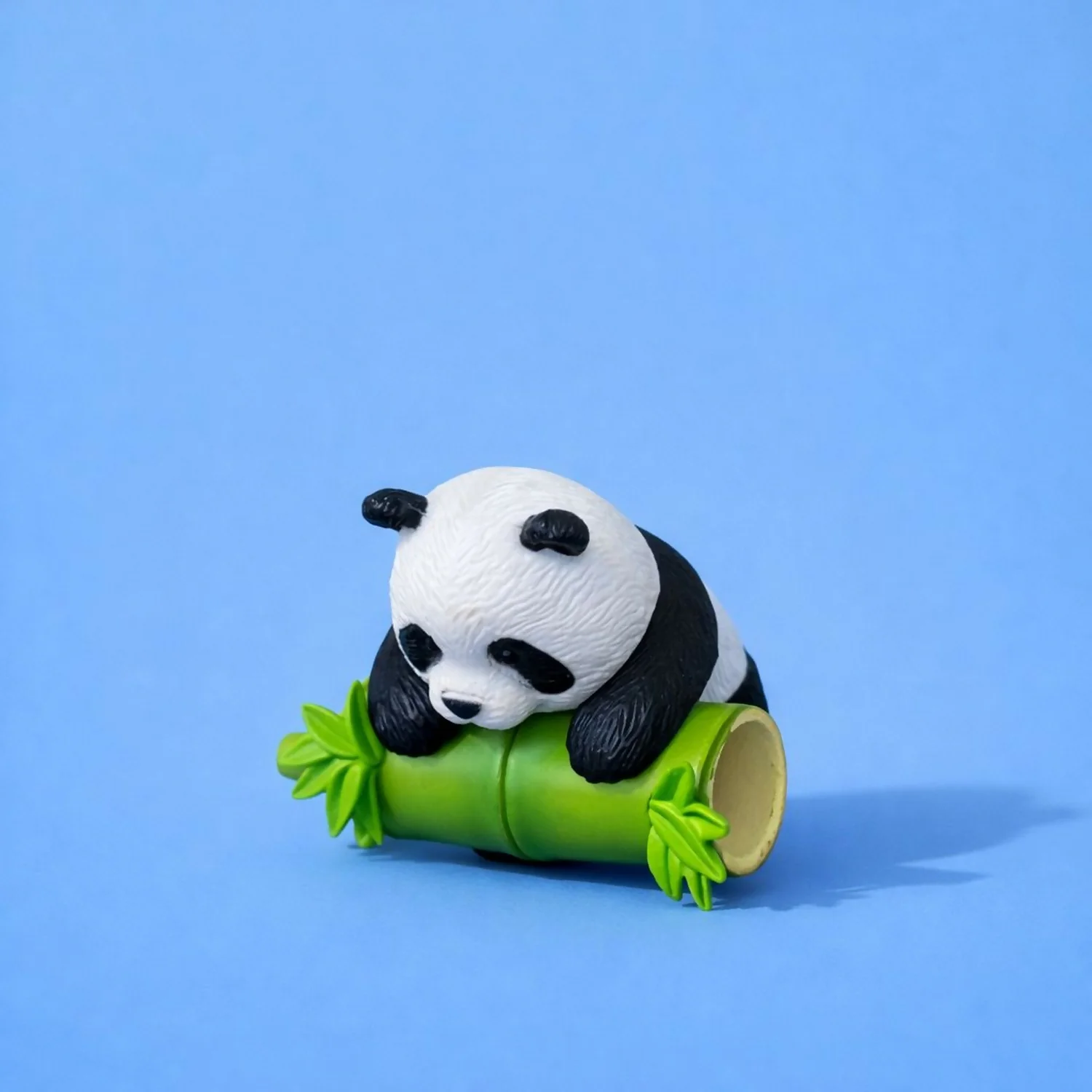 Cute Panda Holding Bamboo poly-resin Showpiece | Mini Panda Home Decor Figurine - Image 3
