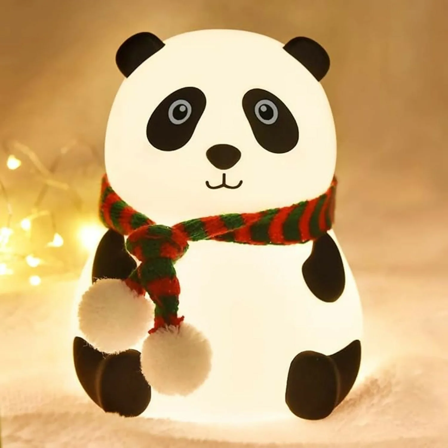 Cute Panda LED Night Lamp with Touch Control for Kids Bedroom & Gifting - Image 2