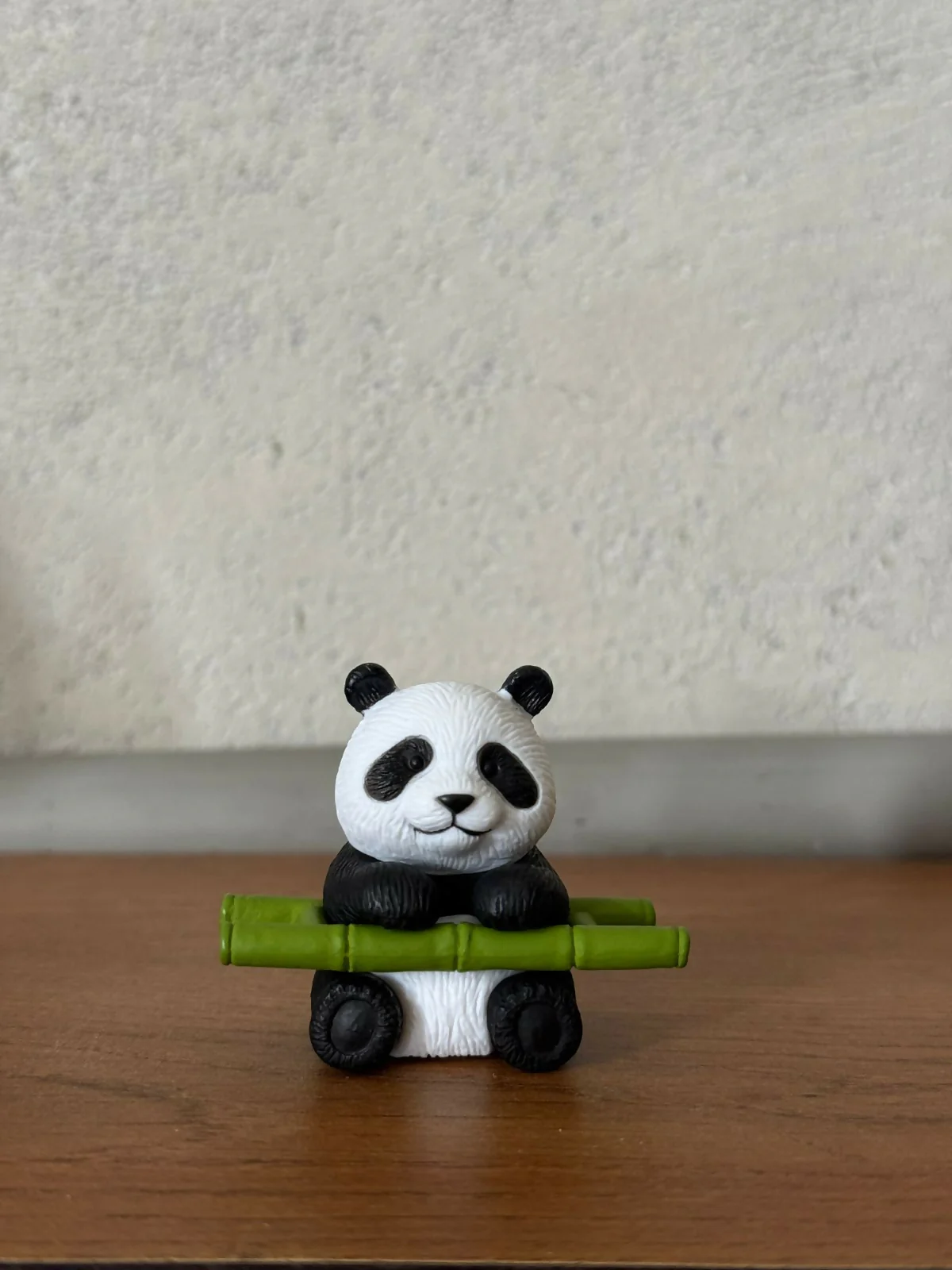 Cute Panda Sitting with Bamboo poly-resin Showpiece | Mini Panda Home Decor Figurine - Image 5