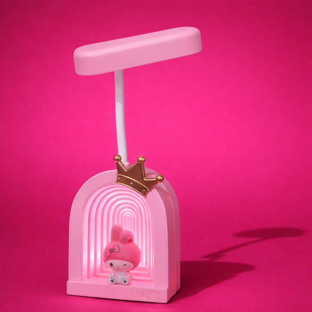 Cute Princess LED Desk Lamp with Soft Light & Decorative Night Light - Image 3