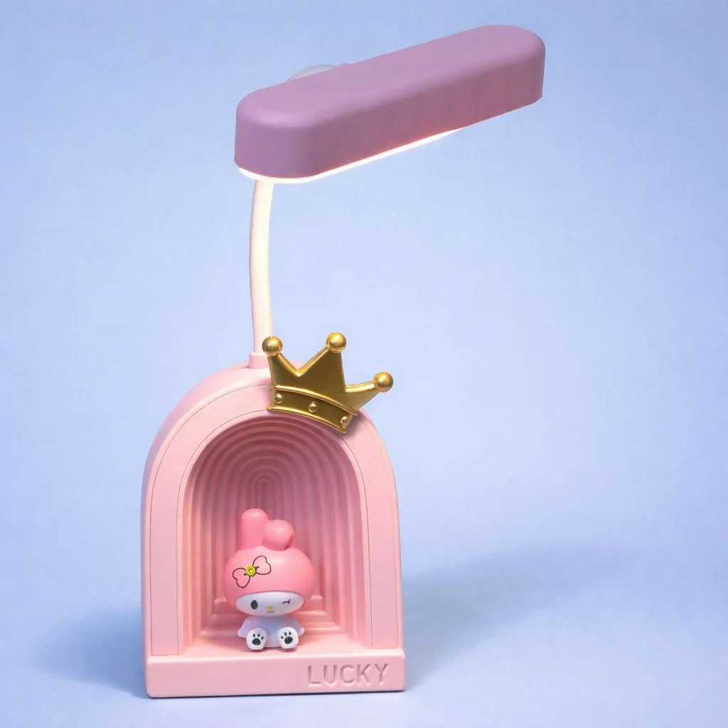 Cute Princess LED Desk Lamp with Soft Light & Decorative Night Light - Image 4