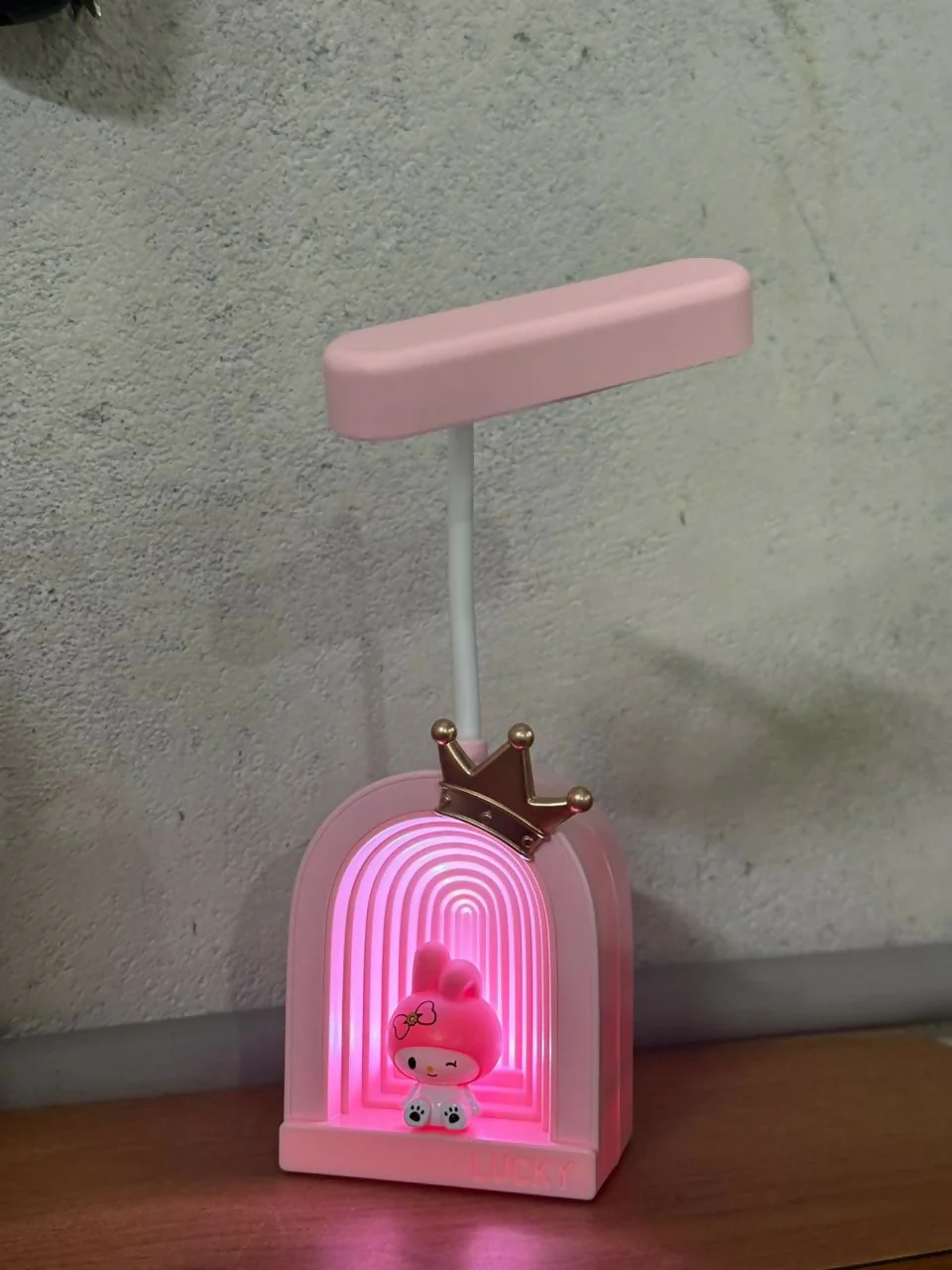 Cute Princess LED Desk Lamp with Soft Light & Decorative Night Light - Image 5