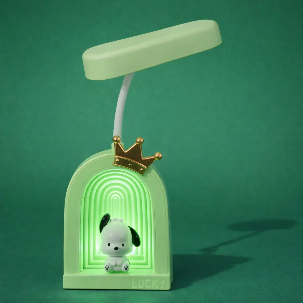 Cute Puppy LED Desk Lamp with Soft Light & Decorative Night Light - Image 3