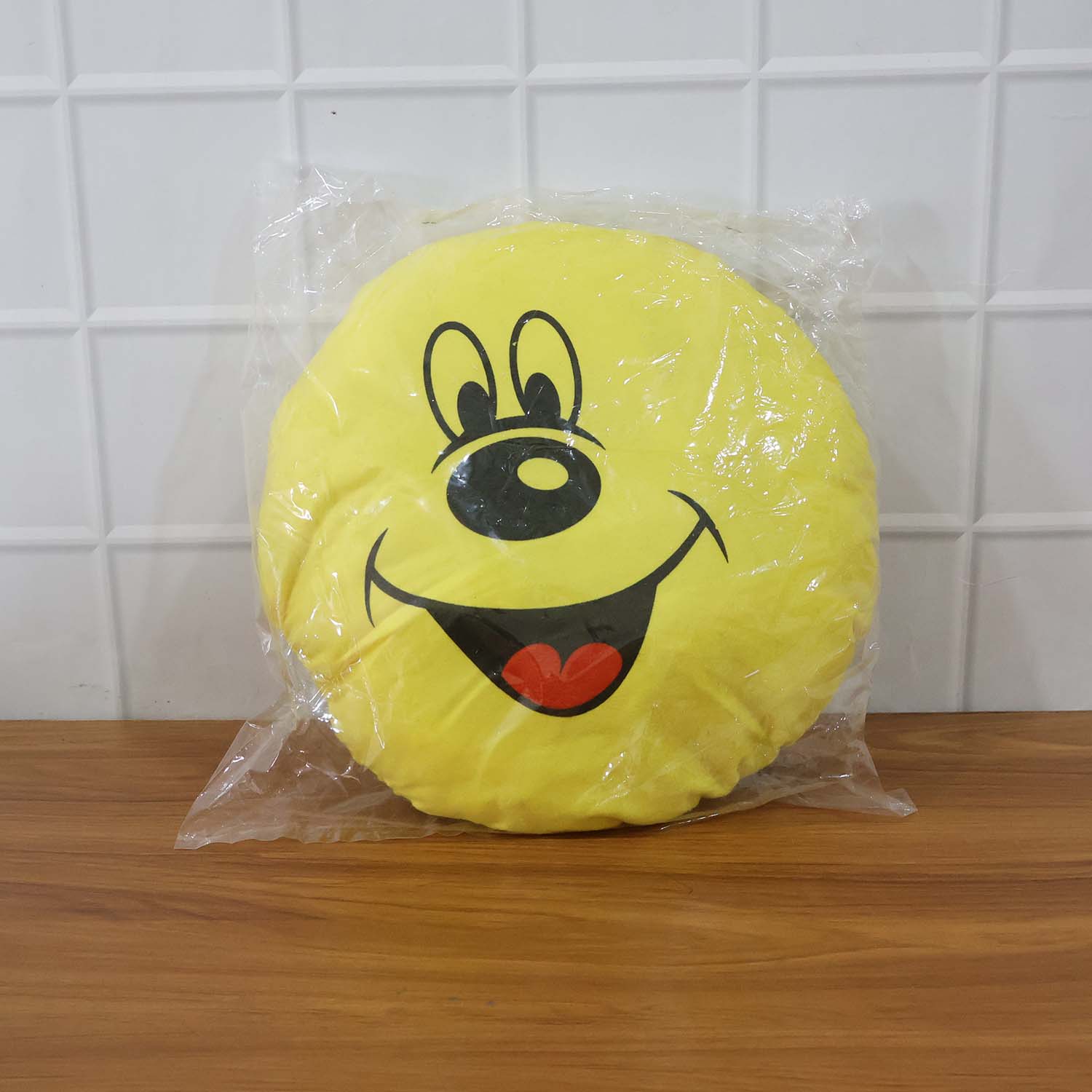 Cute Round Smiley Face Soft Pillow Cushion (30 x 30 Cm / 1 Pc) - Image 8