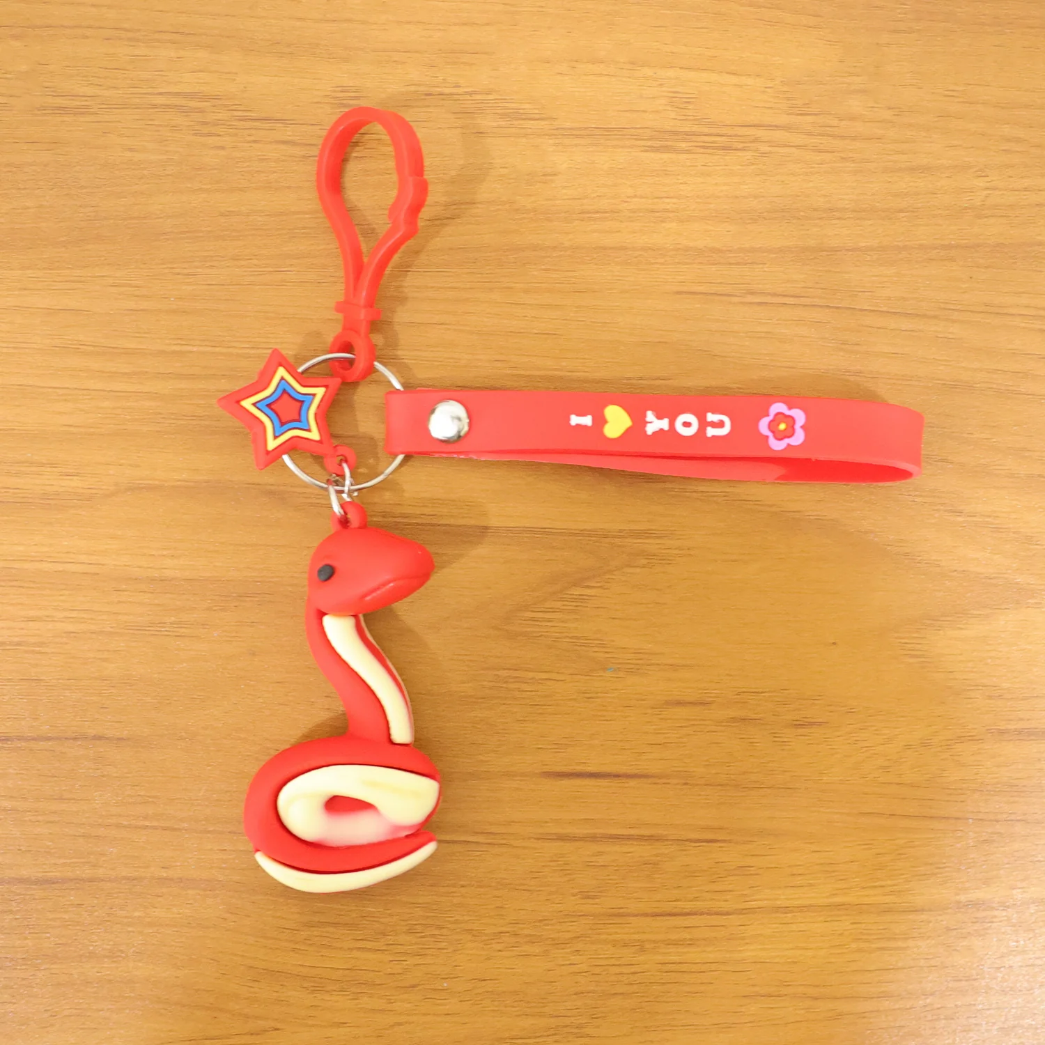 Cute Snake Shape Keychain (1 Pc) - Image 7