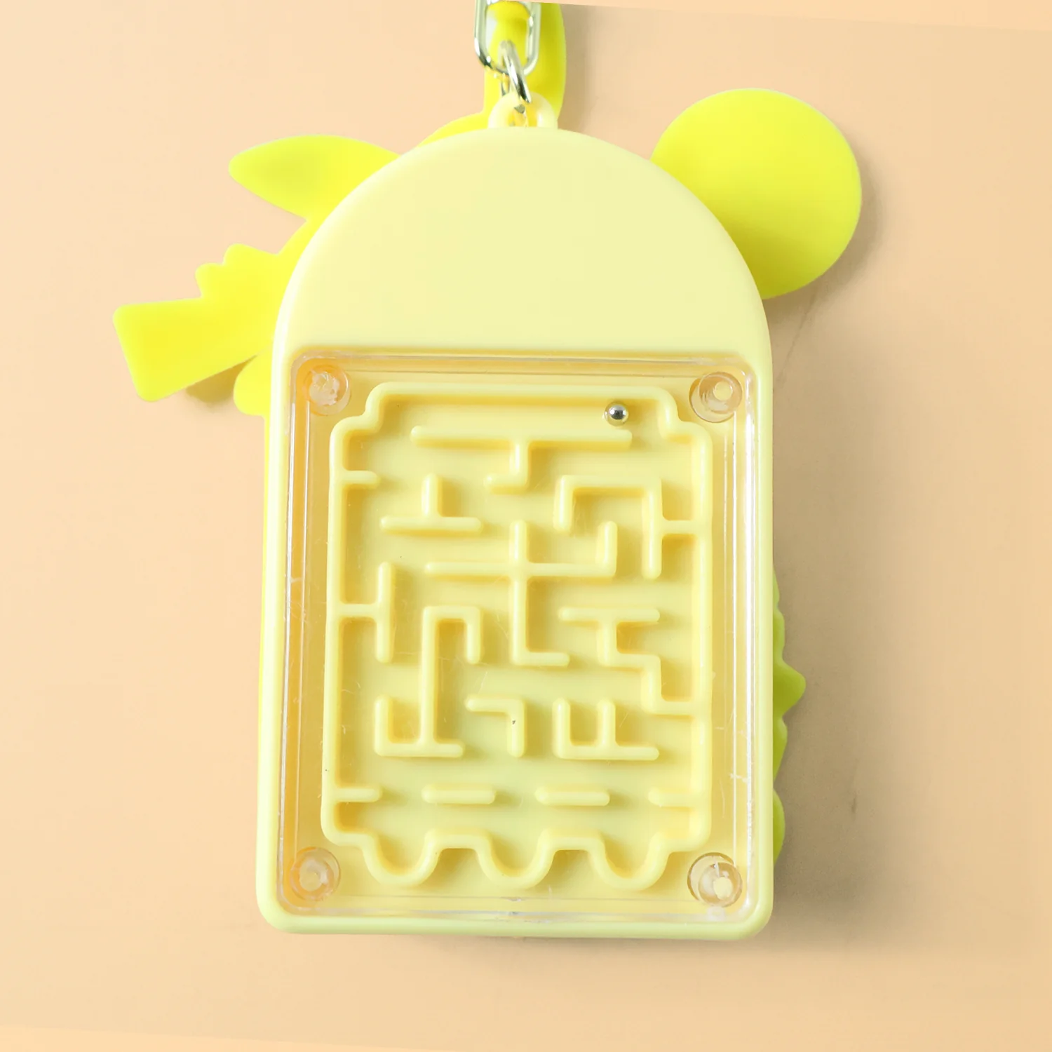 Cute Yellow Cartoon Character Calculator Keychain with Mini Digital Display (1 Pc) - Image 7