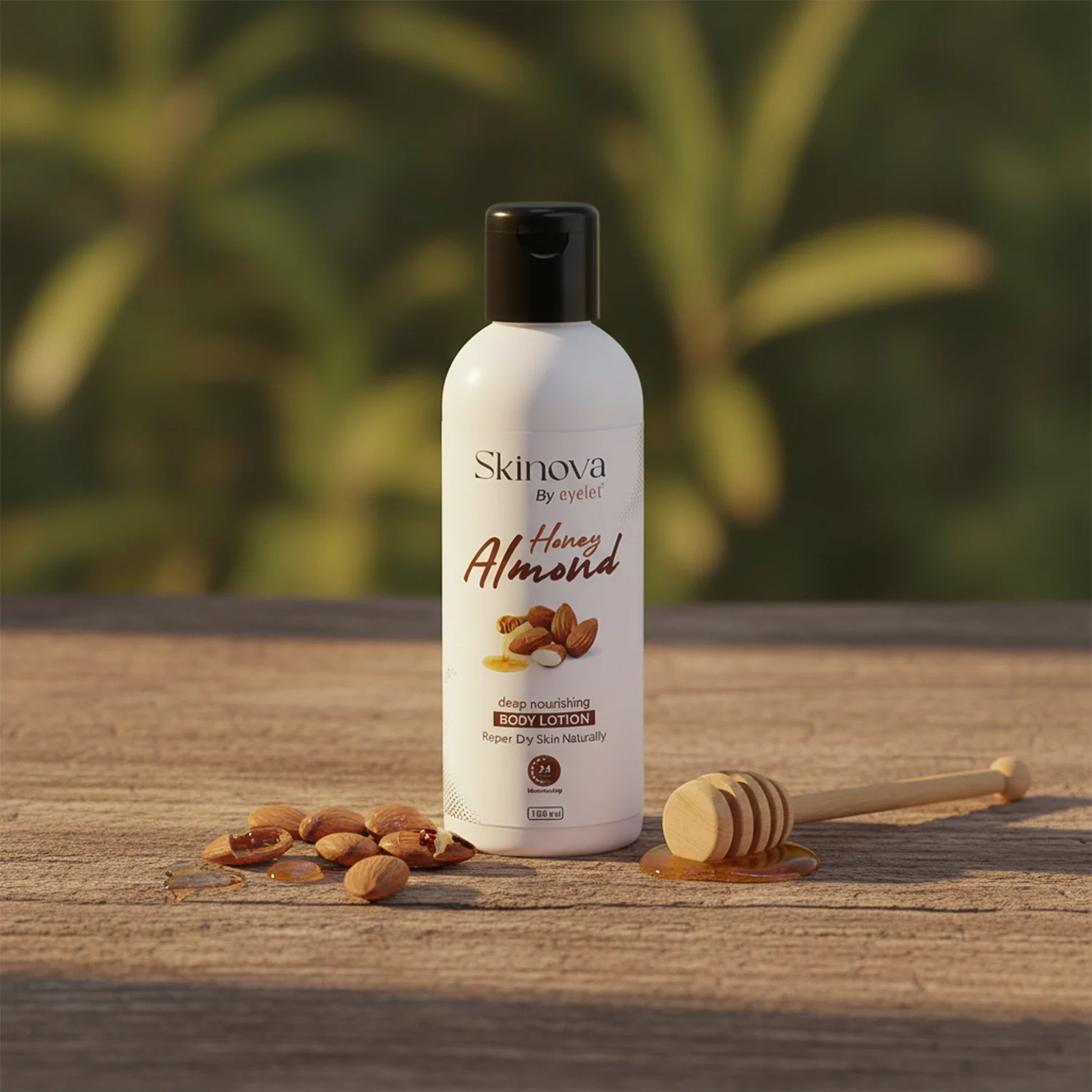 Eyelet CutisGlow Honey Almond Deep Nourishing Body Lotion (100ml) - Image 3