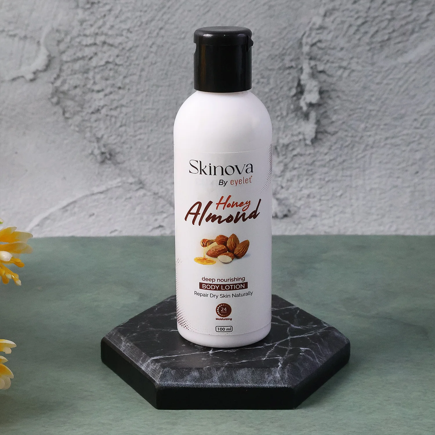 Eyelet CutisGlow Honey Almond Deep Nourishing Body Lotion (100ml) - Image 4