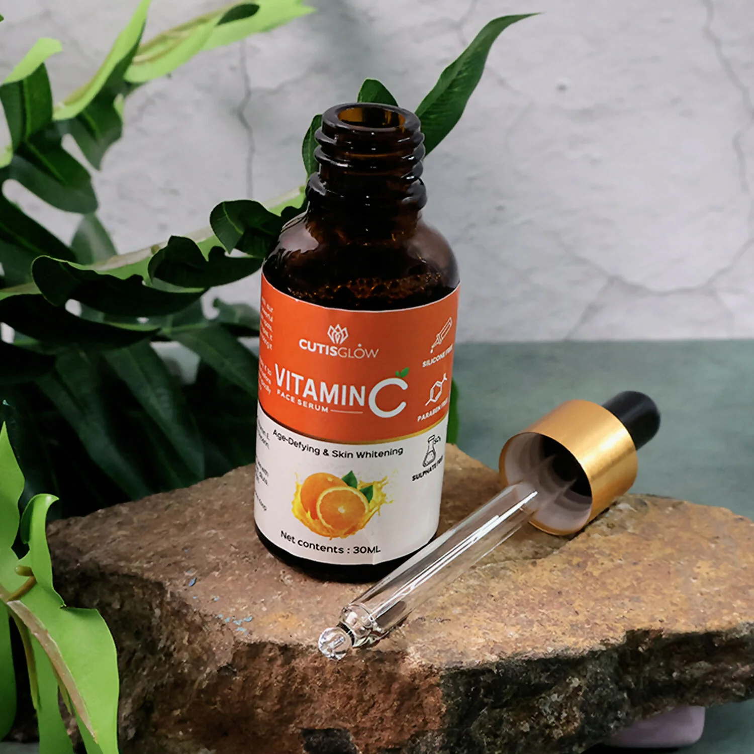Eyelet CutisGlow Vitamin C Face Serum for Glowing Hydrated Skin 30 ML - Image 7