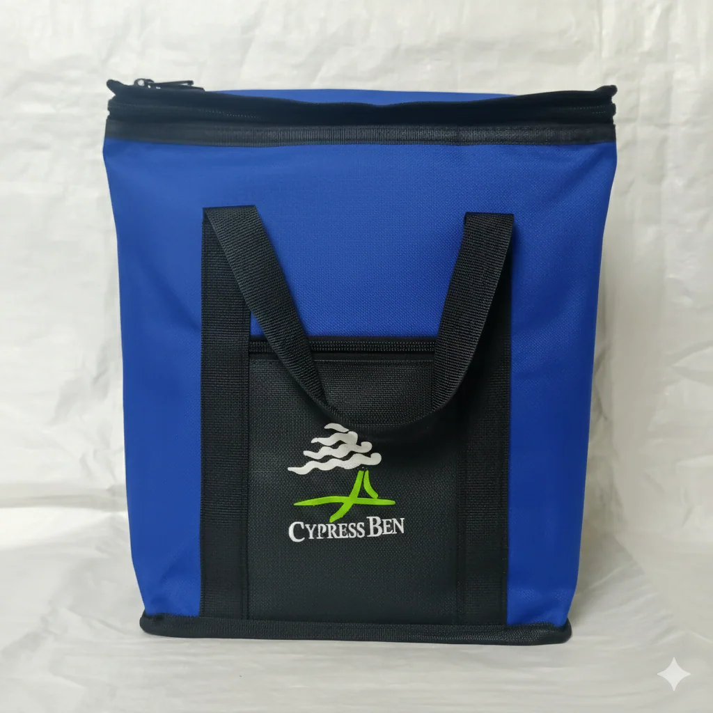 CYPRESS Insulated Lunch Bag with Zipper for Office & Travel