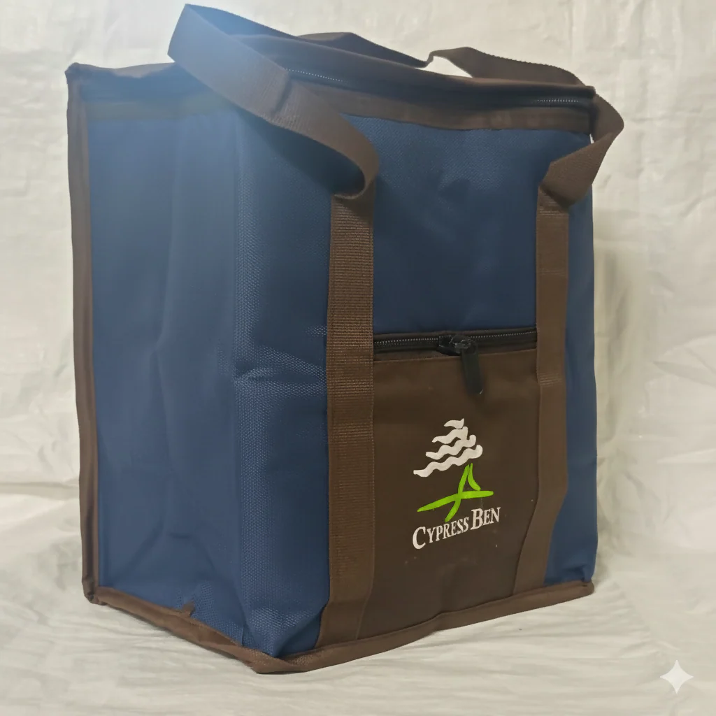 CYPRESS Insulated Lunch Bag with Zipper for Office & Travel - Image 2