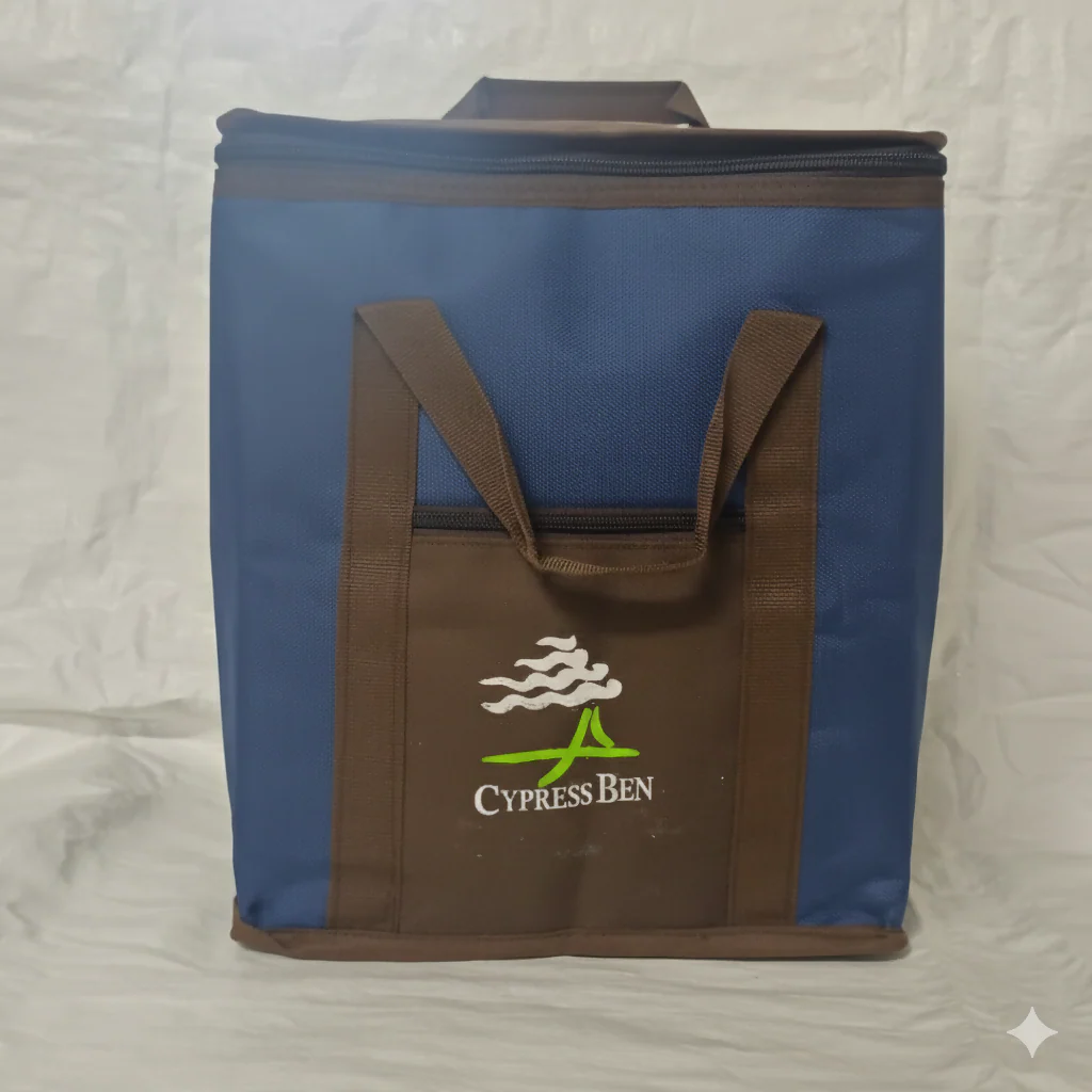 CYPRESS Insulated Lunch Bag with Zipper for Office & Travel - Image 3