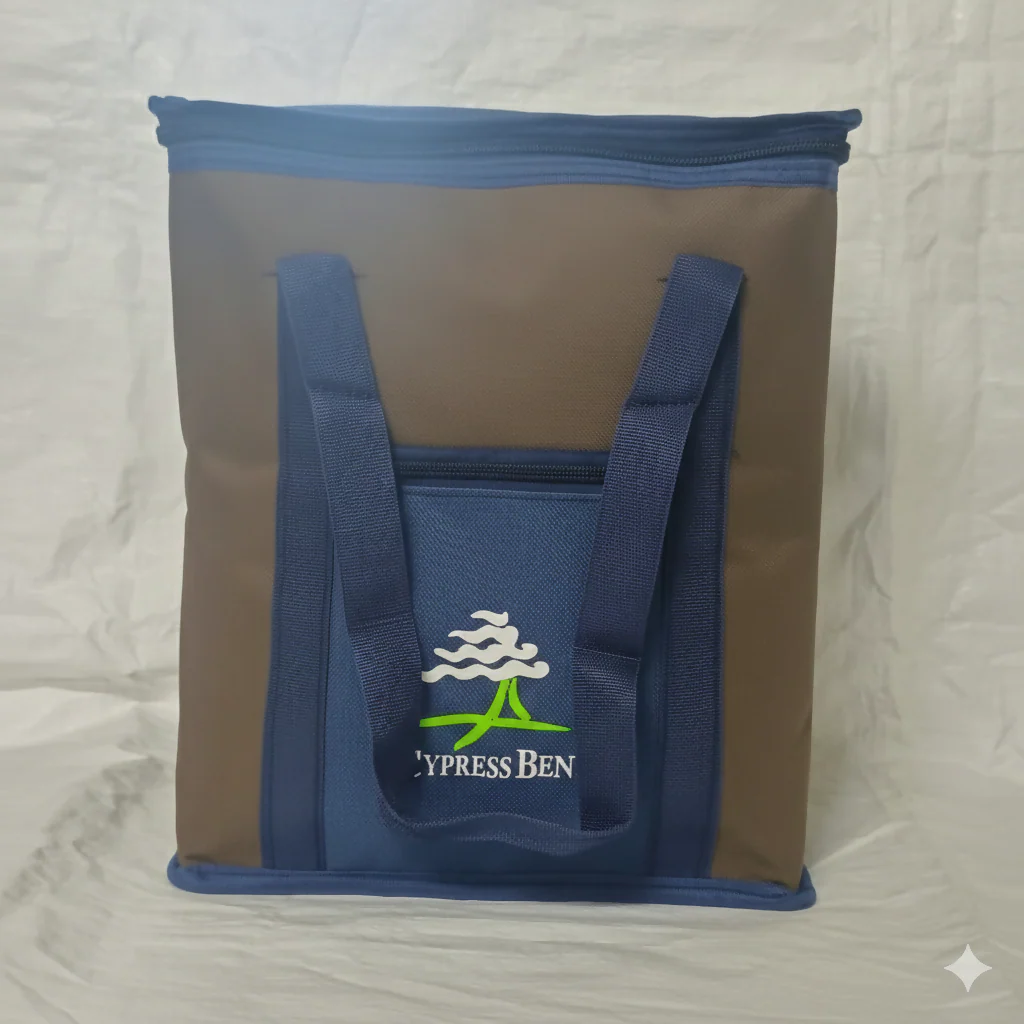 CYPRESS Insulated Lunch Bag with Zipper for Office & Travel - Image 5
