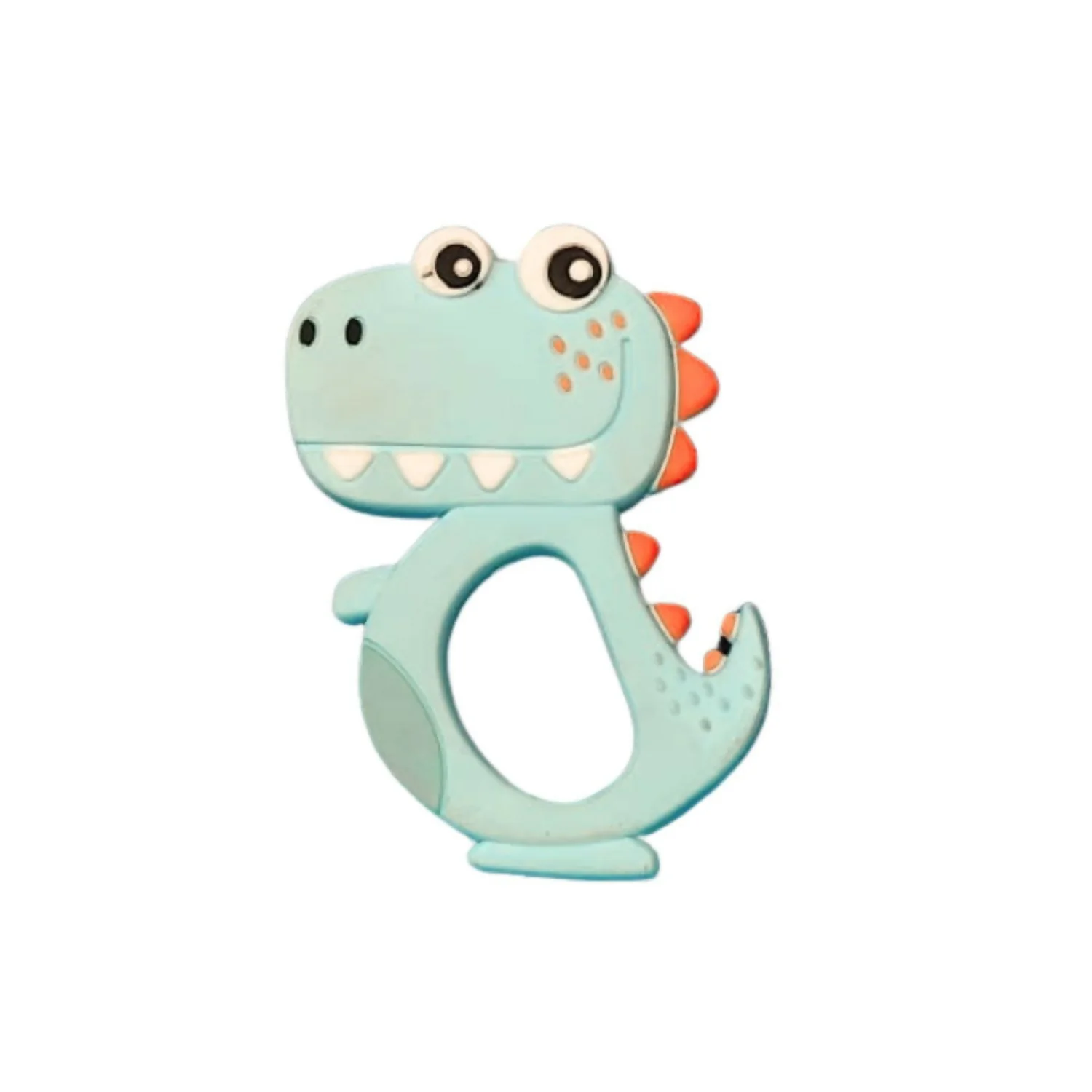 Dainosour Shape Silicone baby Teether - Image 3