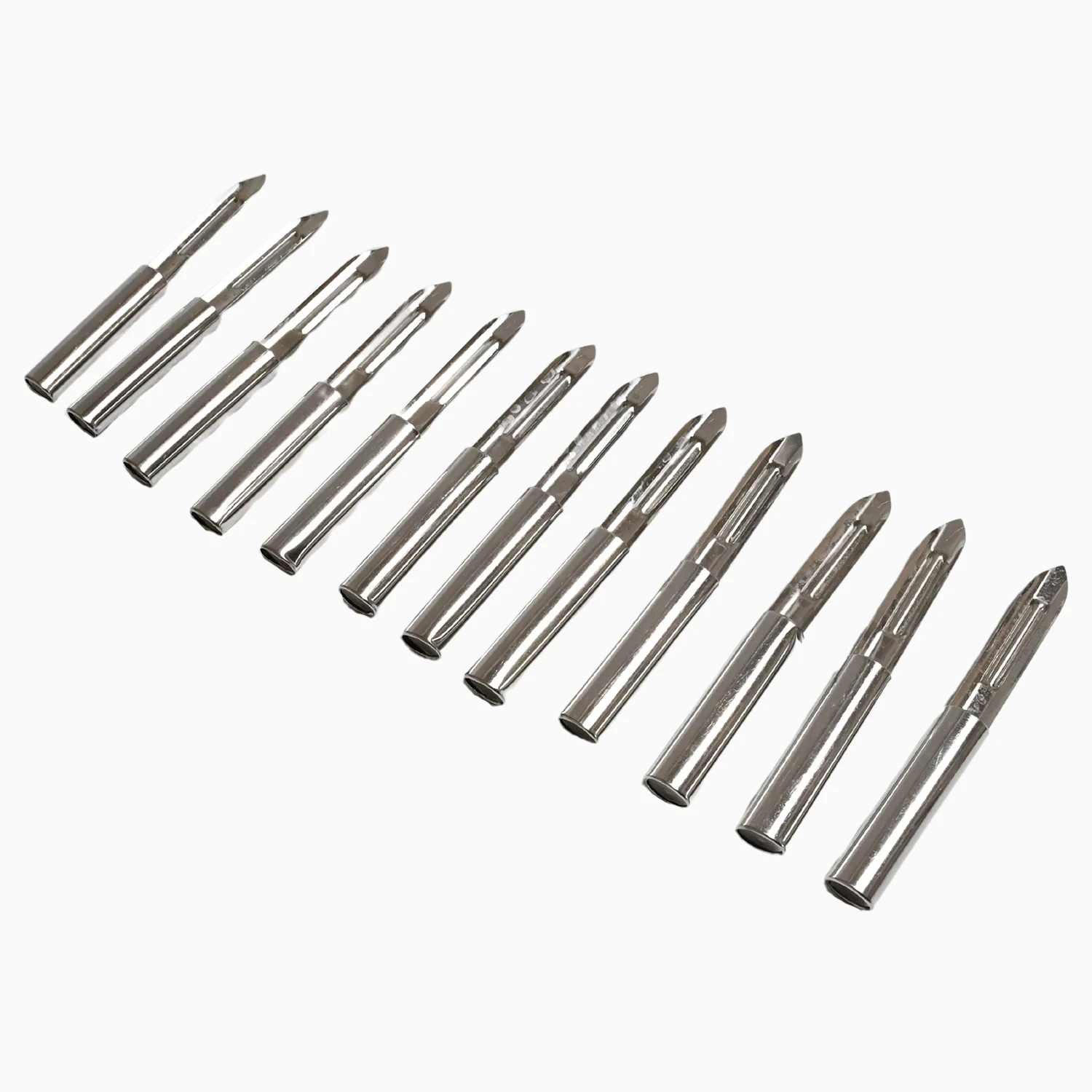 Stainless Steel Peeler Set – Multi-Purpose Handle for Peeling & Shredding (12 Pc) - Image 4