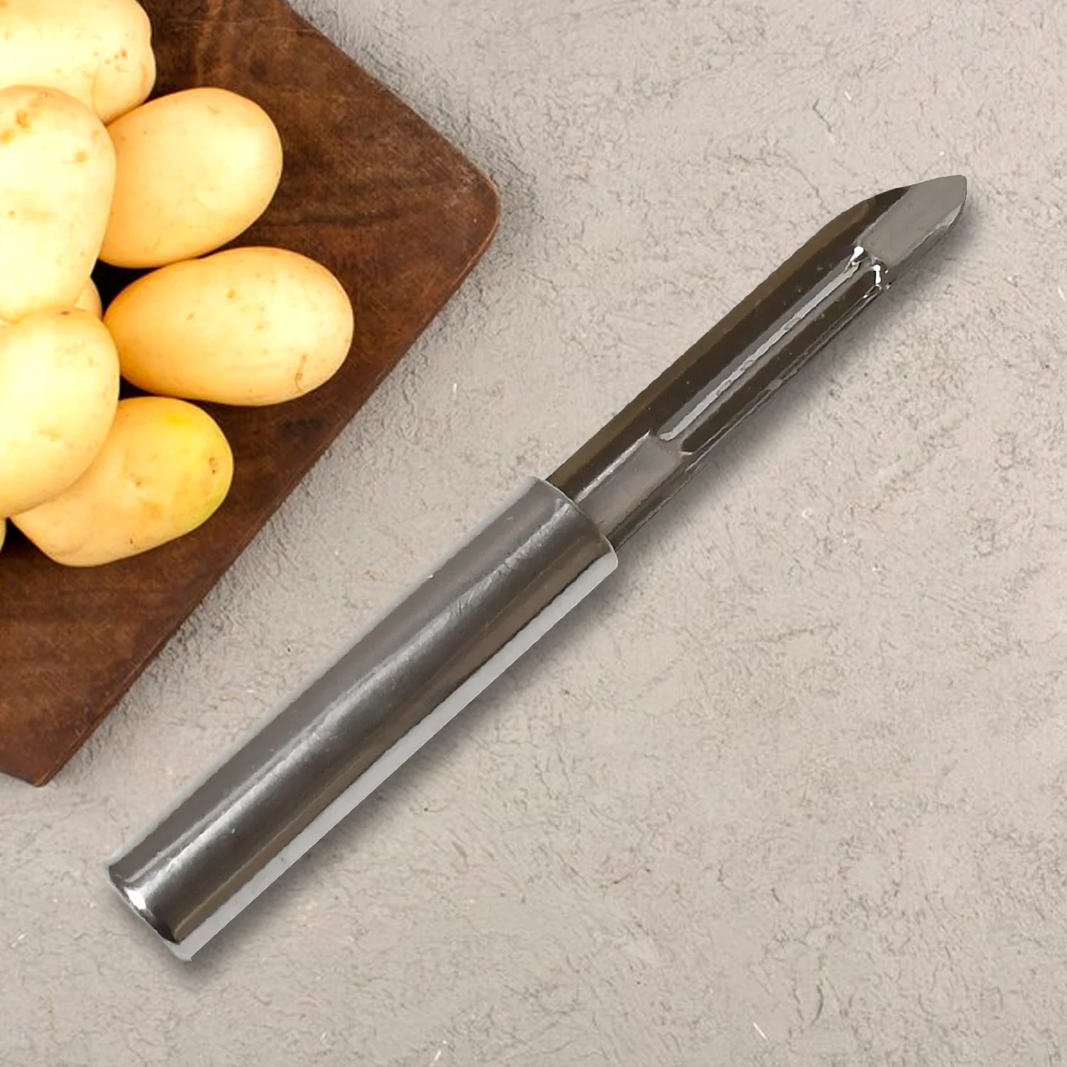 Stainless Steel Peeler Set – Multi-Purpose Handle for Peeling & Shredding (12 Pc) - Image 7
