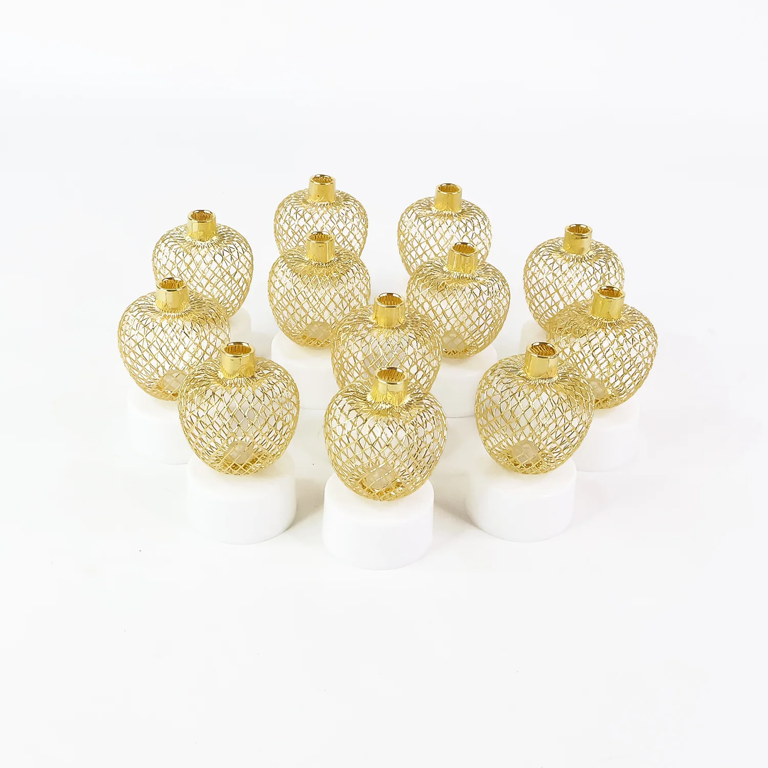 Decorative Apple Shape LED Tealight Candles (12 Pc) - Image 5