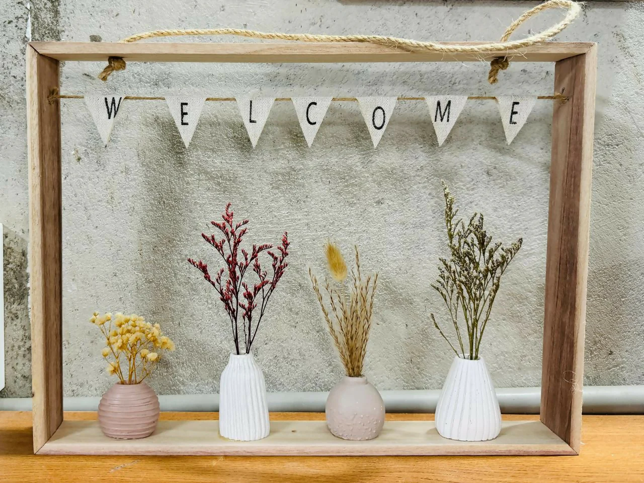 Decorative Ceramic Vases with Artificial Dried Flowers  for Home - Image 4