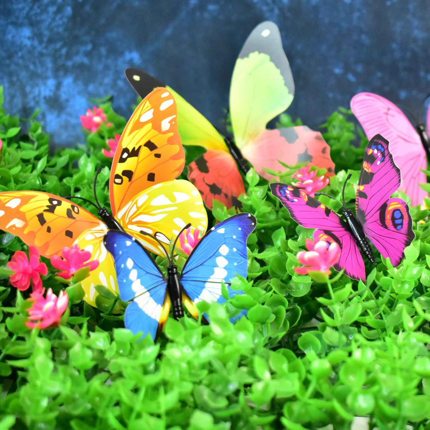 Decorative Colorful Butterfly Wall Stickers (12 Pc / Set) - Image 6
