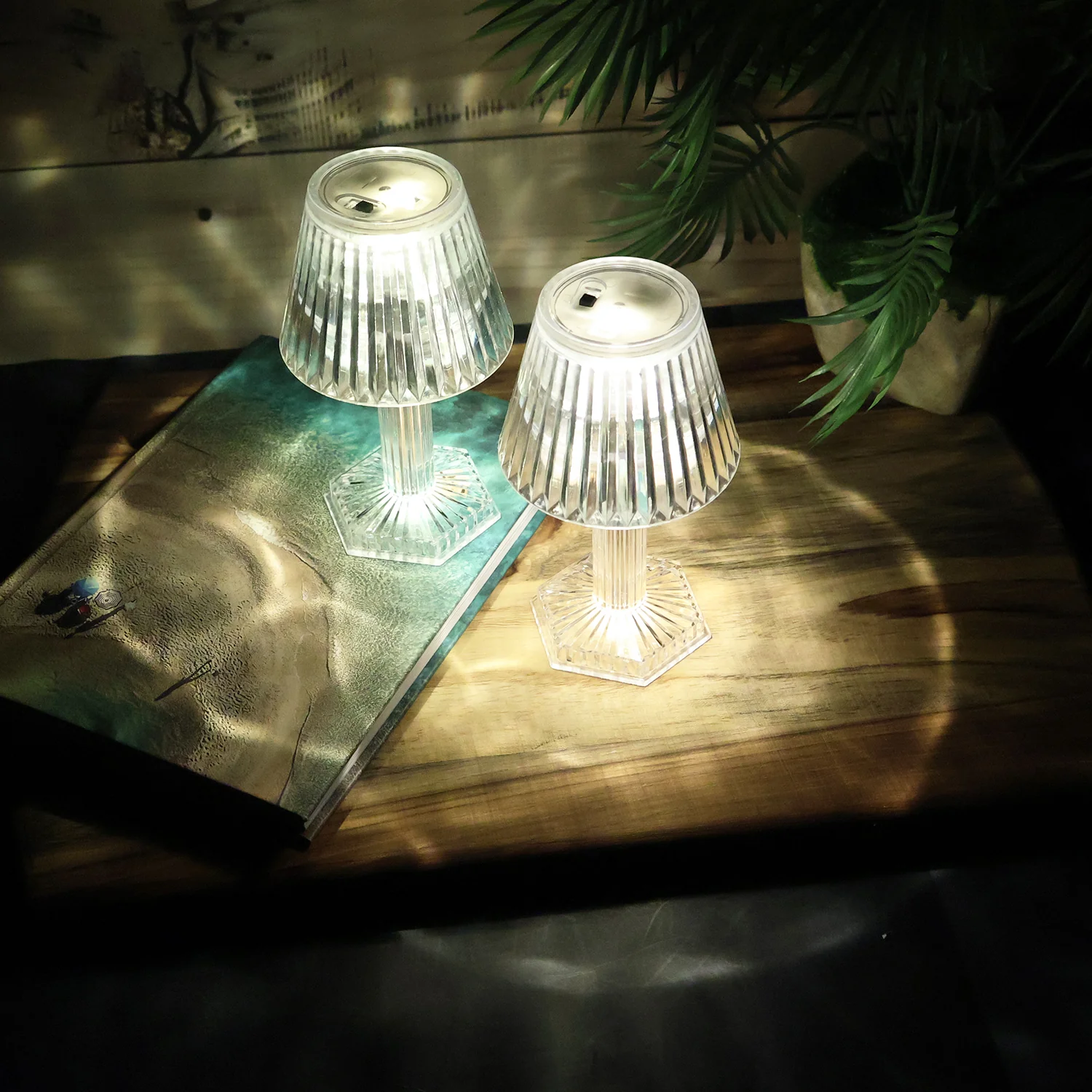 Decorative Crystal Style LED Table Lamps (12 Pc) - Image 6