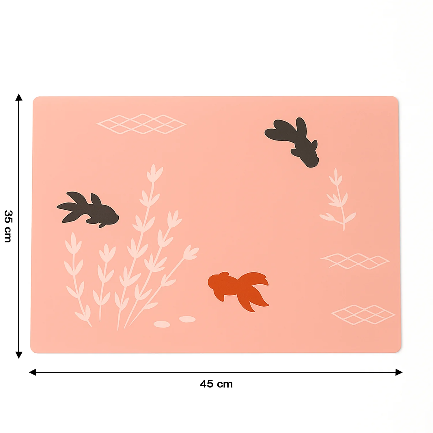 Decorative Dining Table Placemats with Elegant Design (4 Pc / 45x35 Cm) - Image 4
