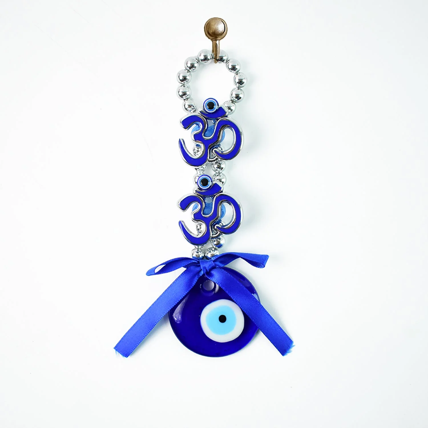 Decorative Double OM Symbol Evil Eye Hanging (1 Pc) - Image 5