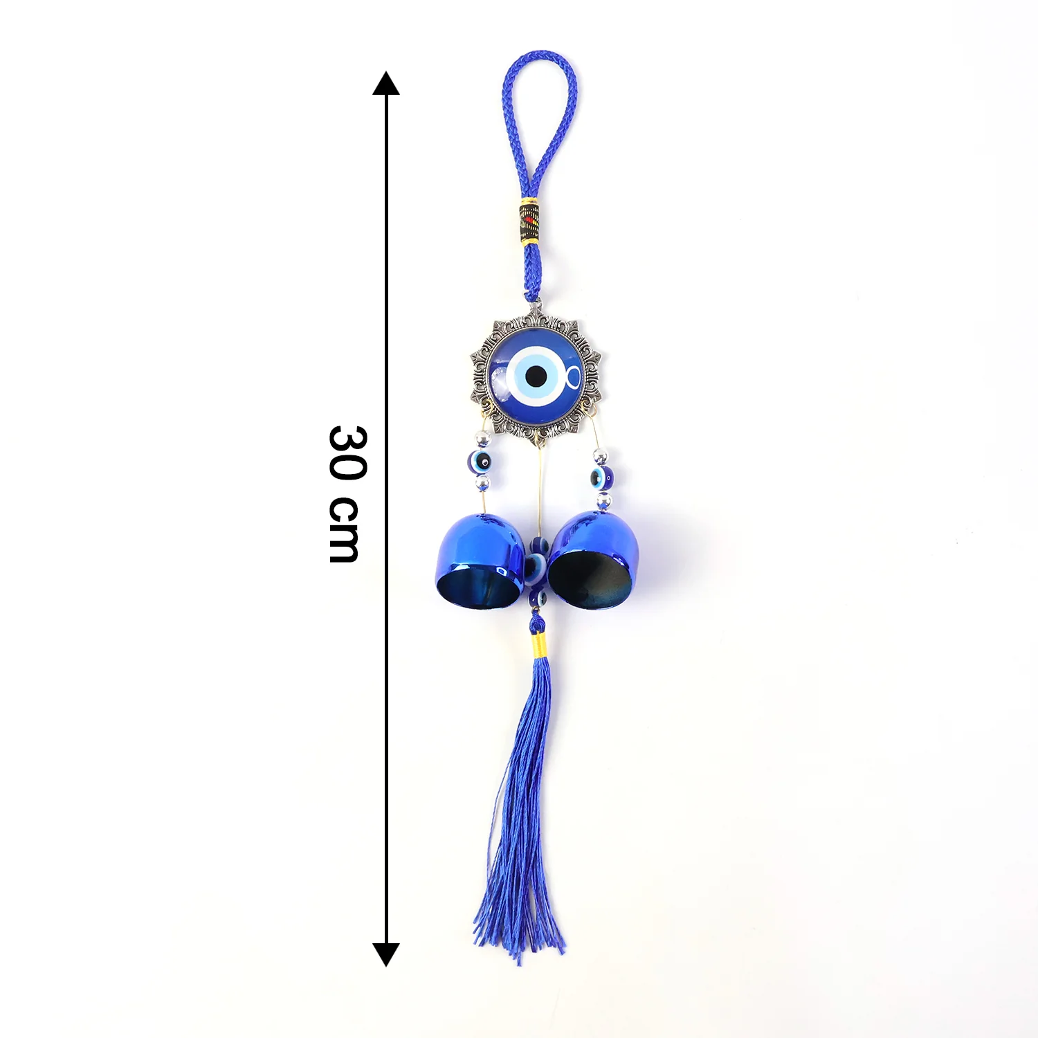 Decorative Evil Eye Hanging Wind Chime Set (2 Pc Set) - Image 7