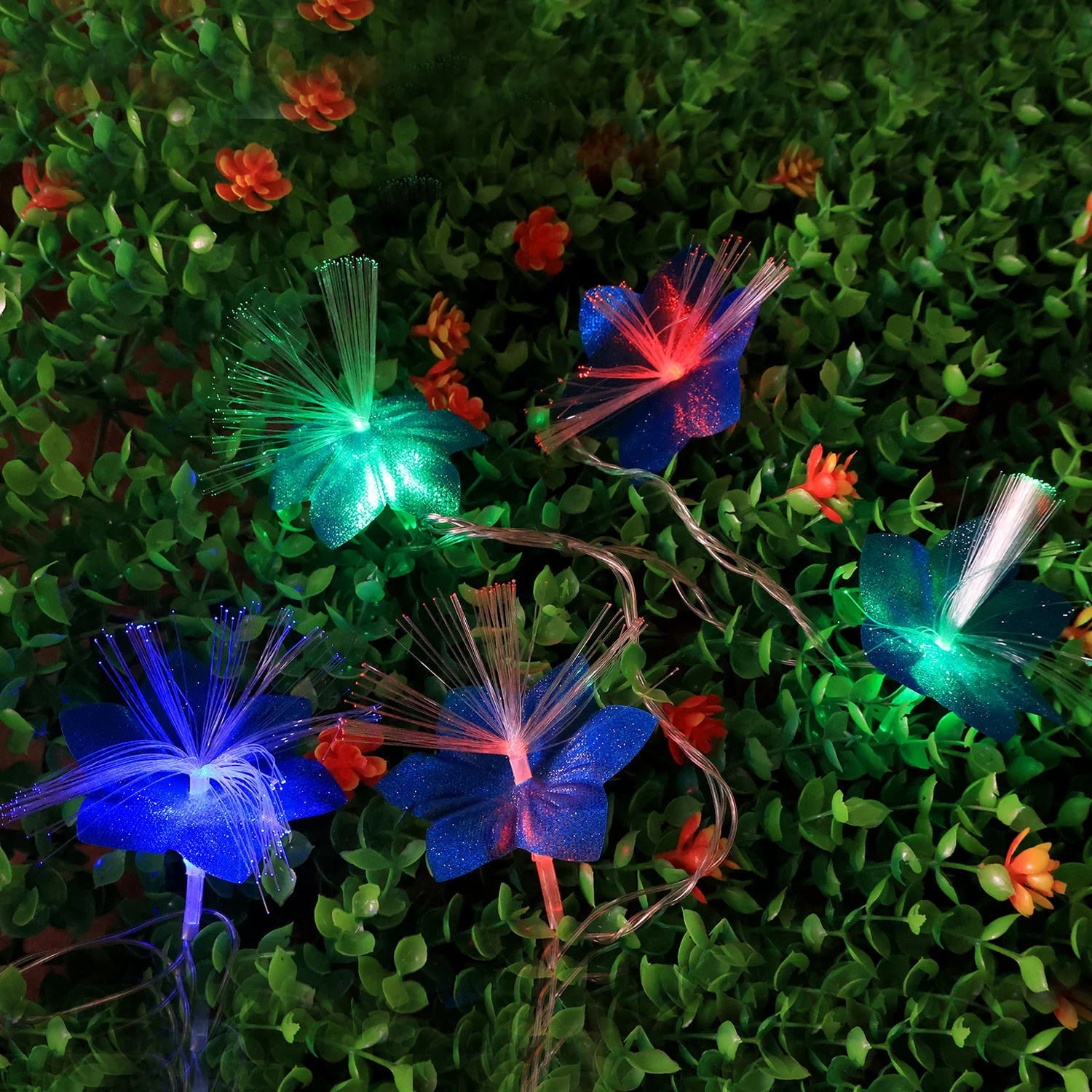Decorative Fiber Flower LED String Lights (3 Meter) - Image 4