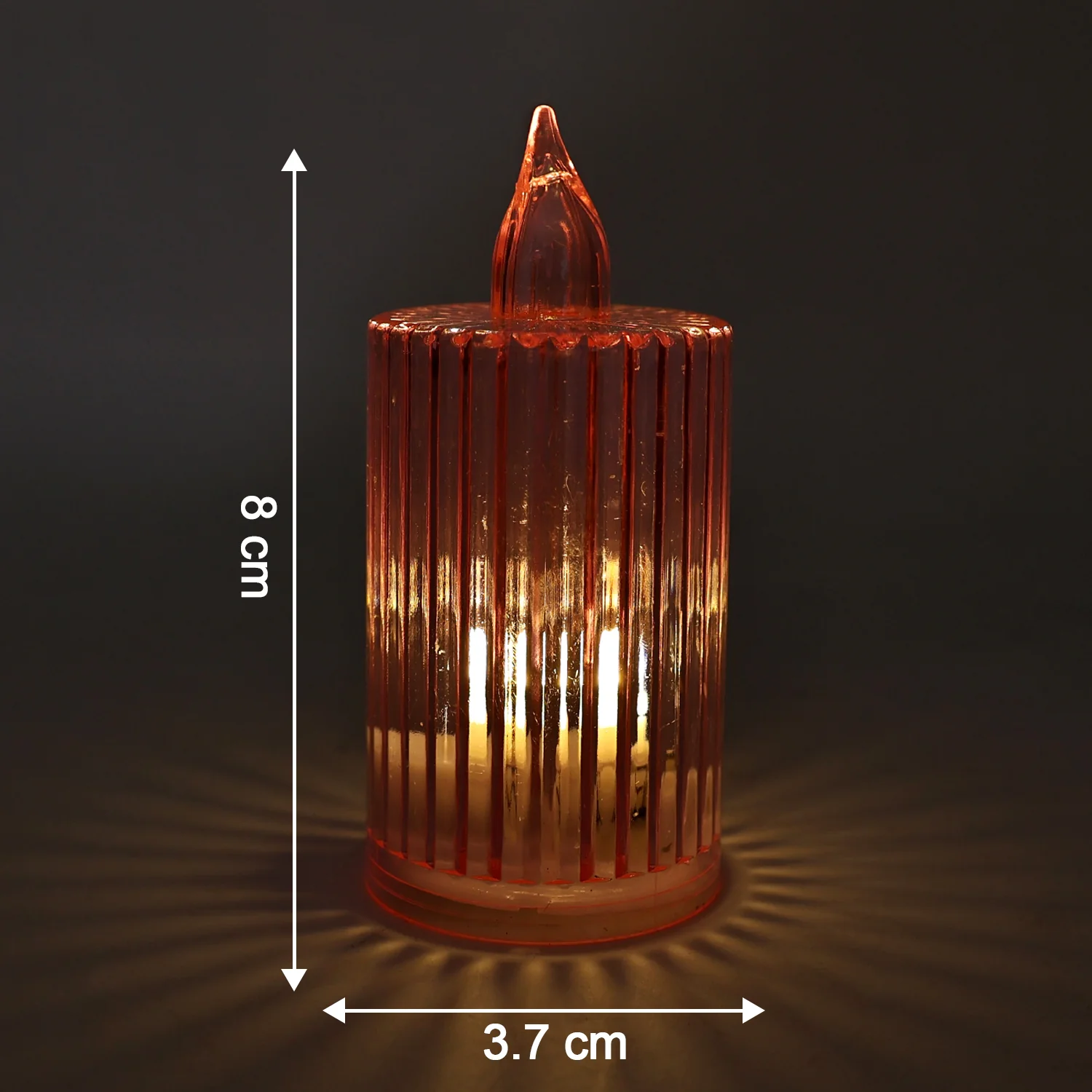 Decorative Flameless Electronic LED Candle Light Set (24 Pc) - Image 3