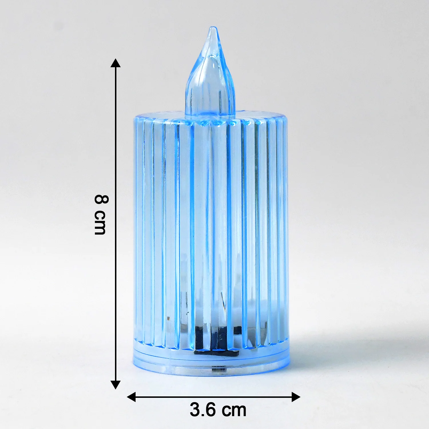 Decorative Flameless Electronic LED Candle Light Set (8 Pc) - Image 6