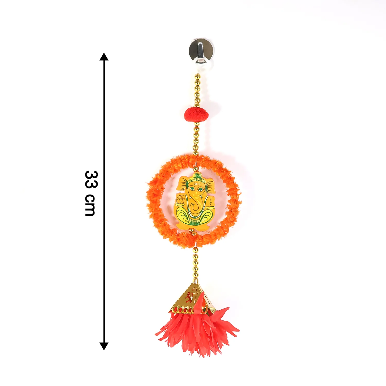 Decorative Hanging with Lord Ganesha Design - (1 Pc) - Image 3