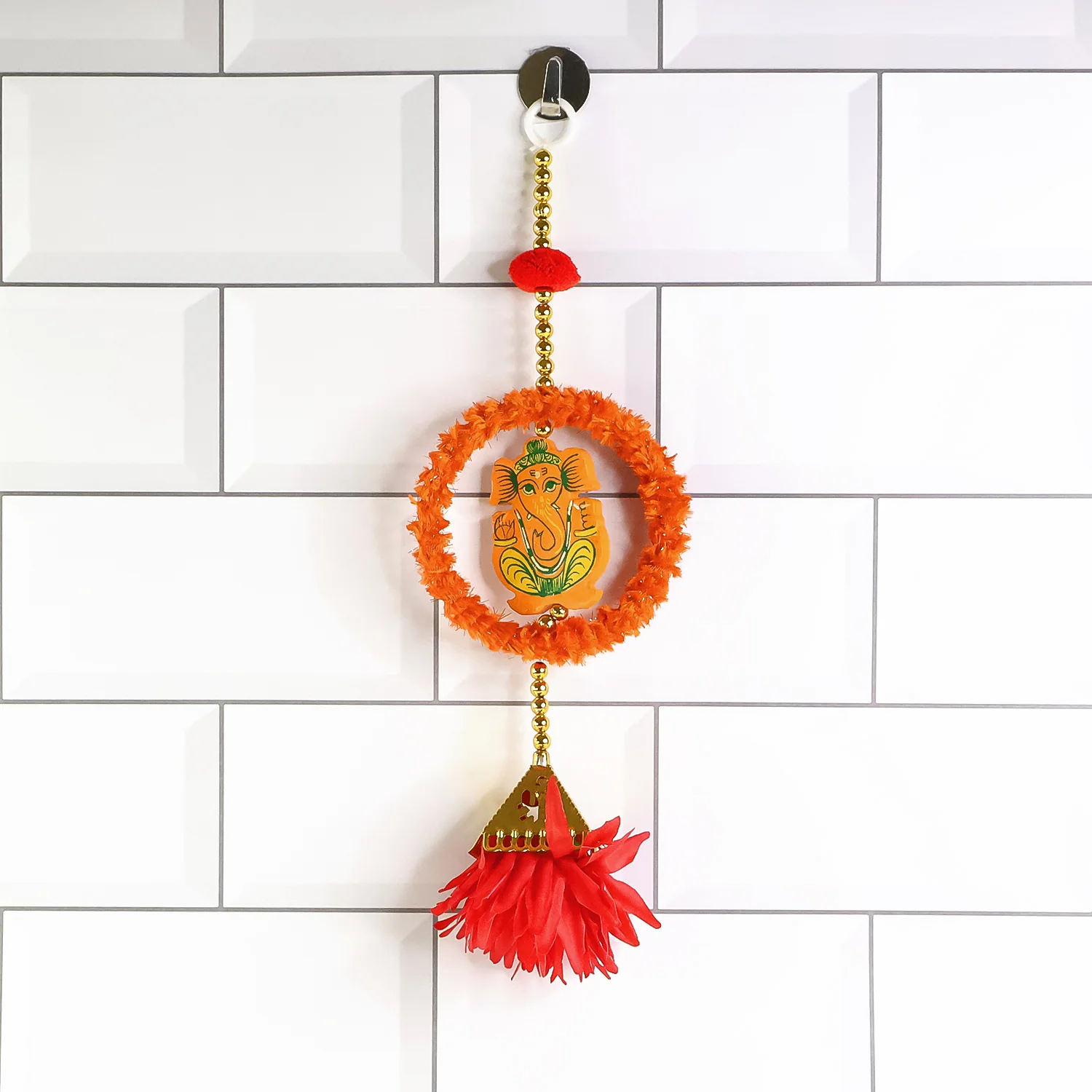 Decorative Hanging with Lord Ganesha Design - (1 Pc) - Image 4