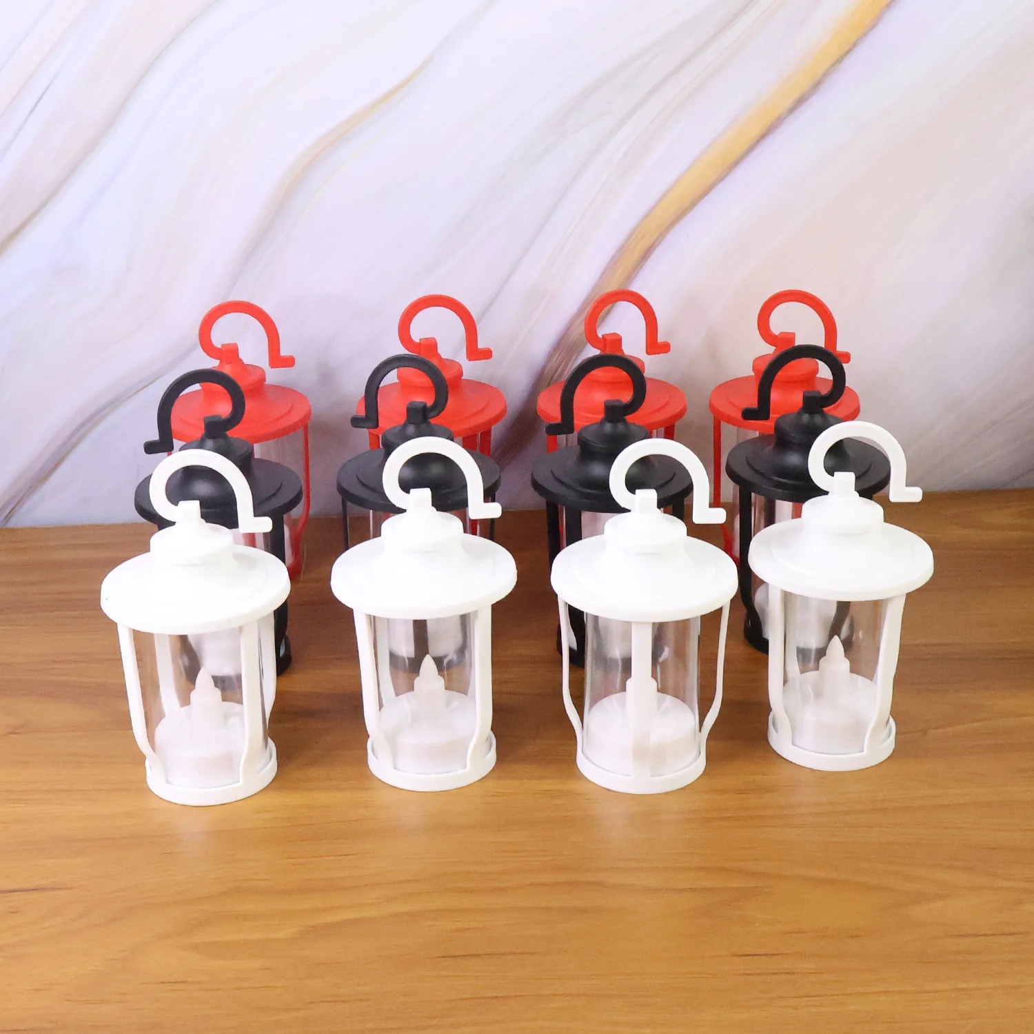 Decorative Lantern Shaped Flameless LED Candles (12 Pc) - Image 3