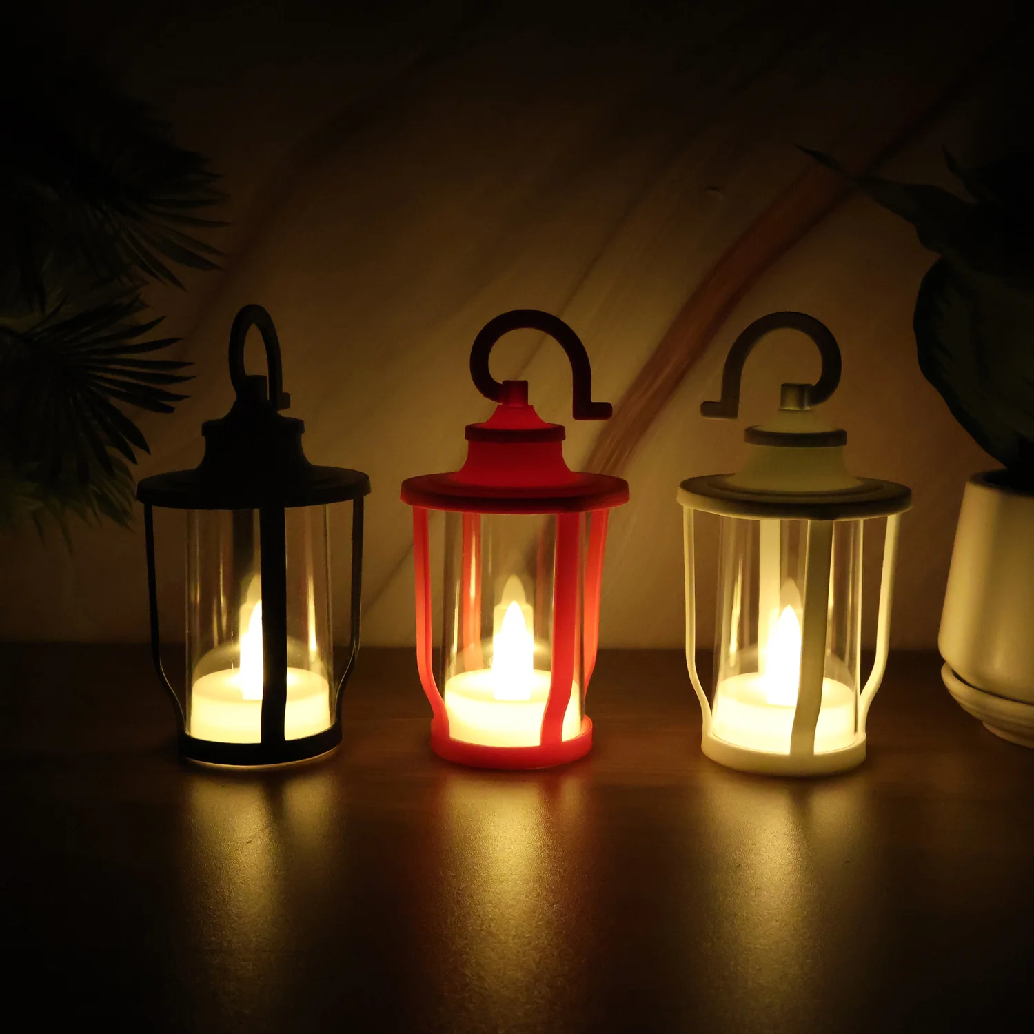 Decorative Lantern Shaped Flameless LED Candles (12 Pc) - Image 6