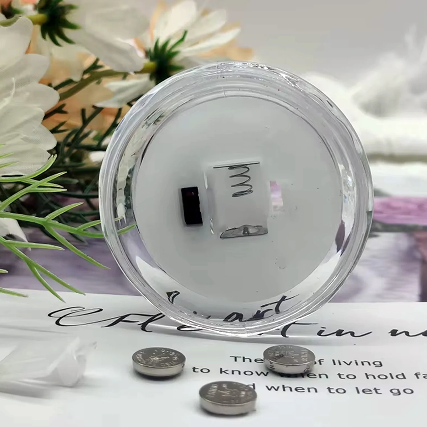 Decorative LED Crystal Candle Light (1 Pc) - Image 4