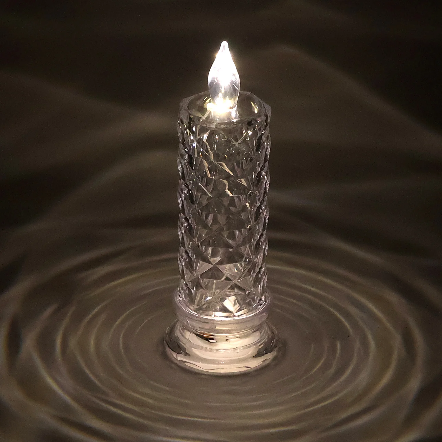 Decorative LED Crystal Candle Light (1 Pc) - Image 6