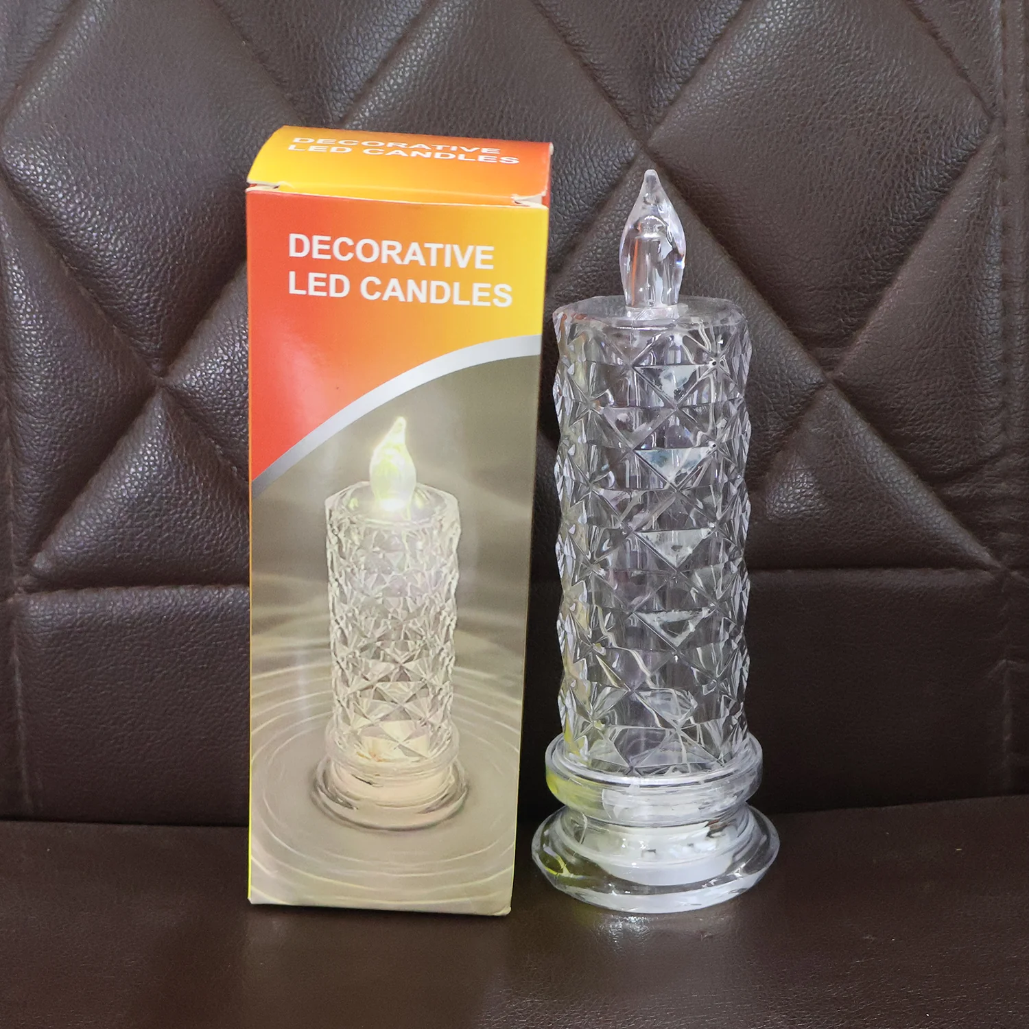 Decorative LED Crystal Candle Light (1 Pc) - Image 7