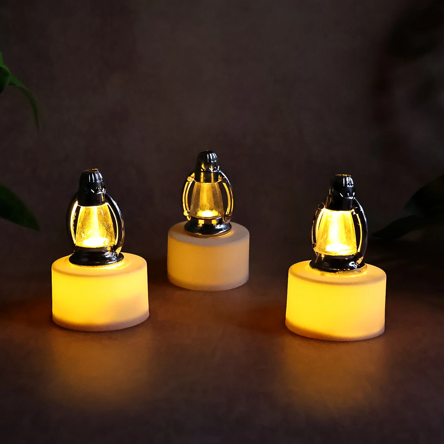 Decorative LED Lantern Candles - (6 Pc) - Image 3