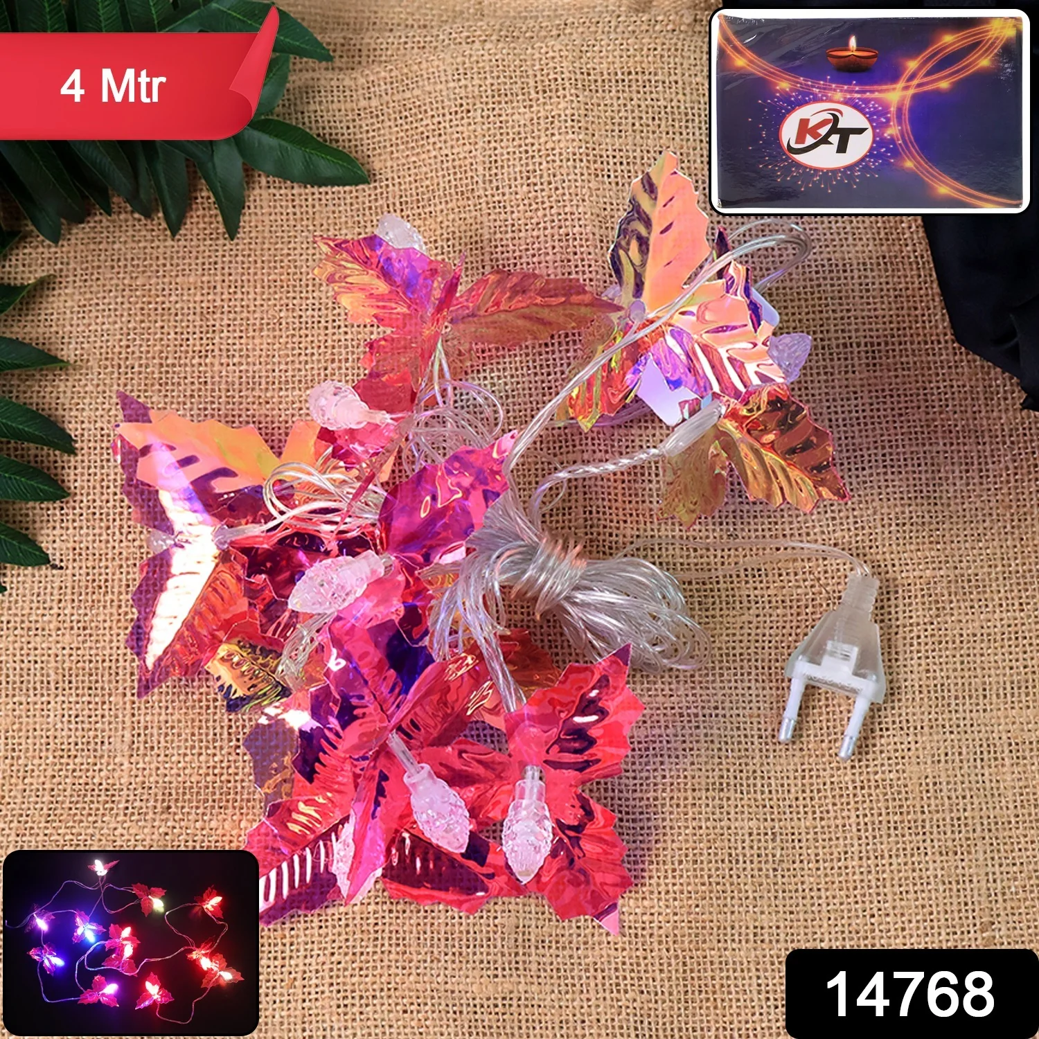 Decorative LED Leaf String Light (4mtr) - Image 2