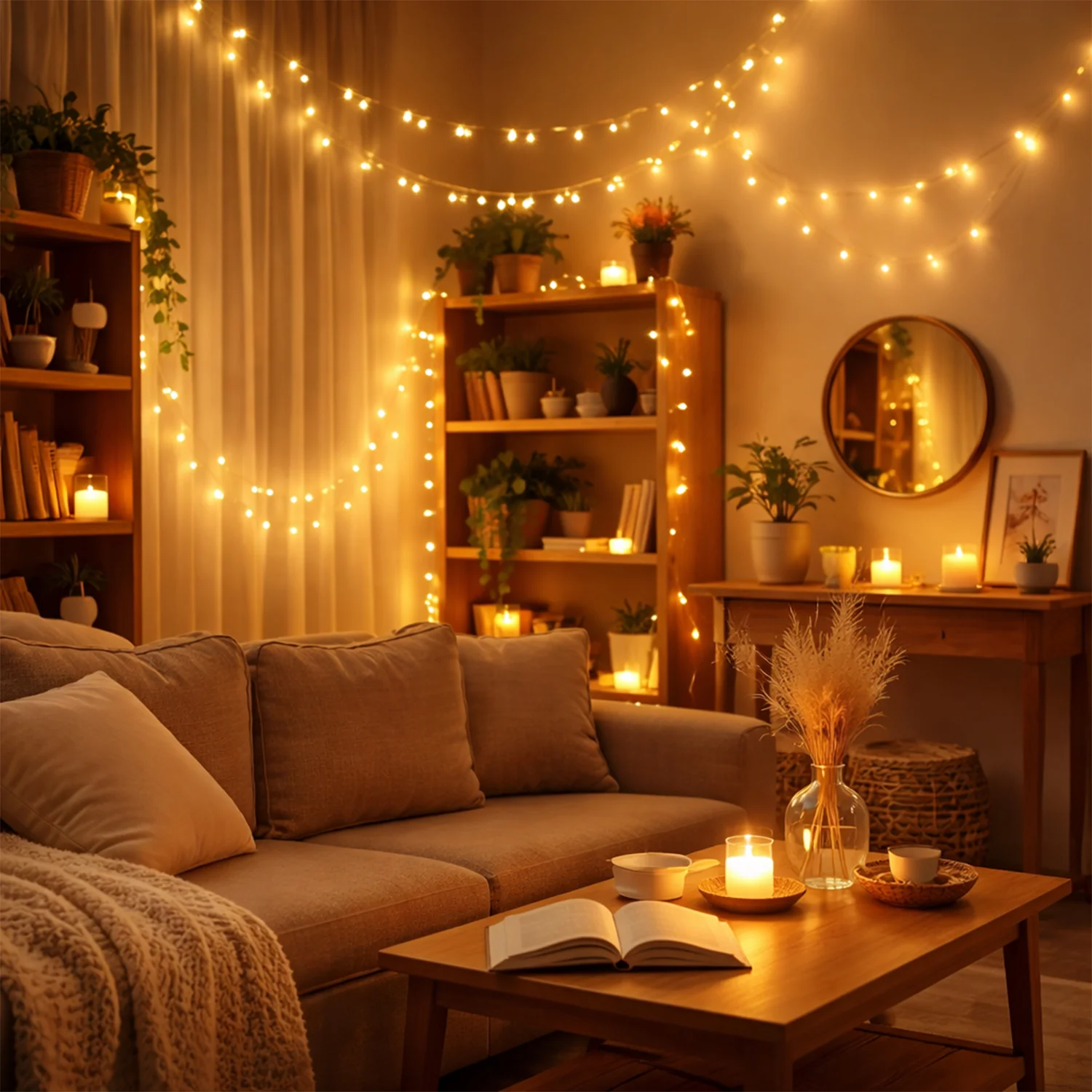 Decorative LED String Light Set (1 Pc, Mix Design) - Image 3