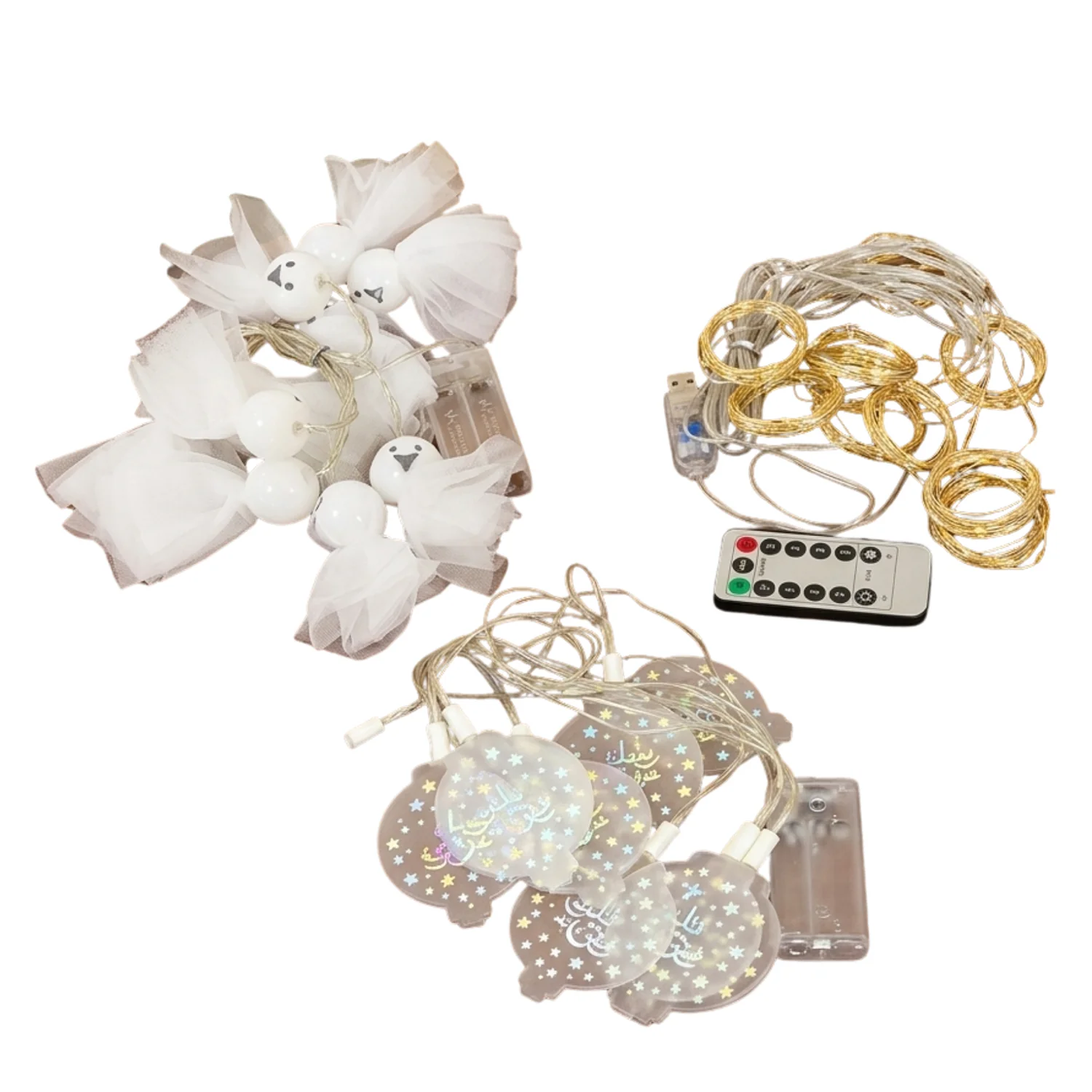 Decorative LED String Light Set (1 Pc, Mix Design) - Image 4
