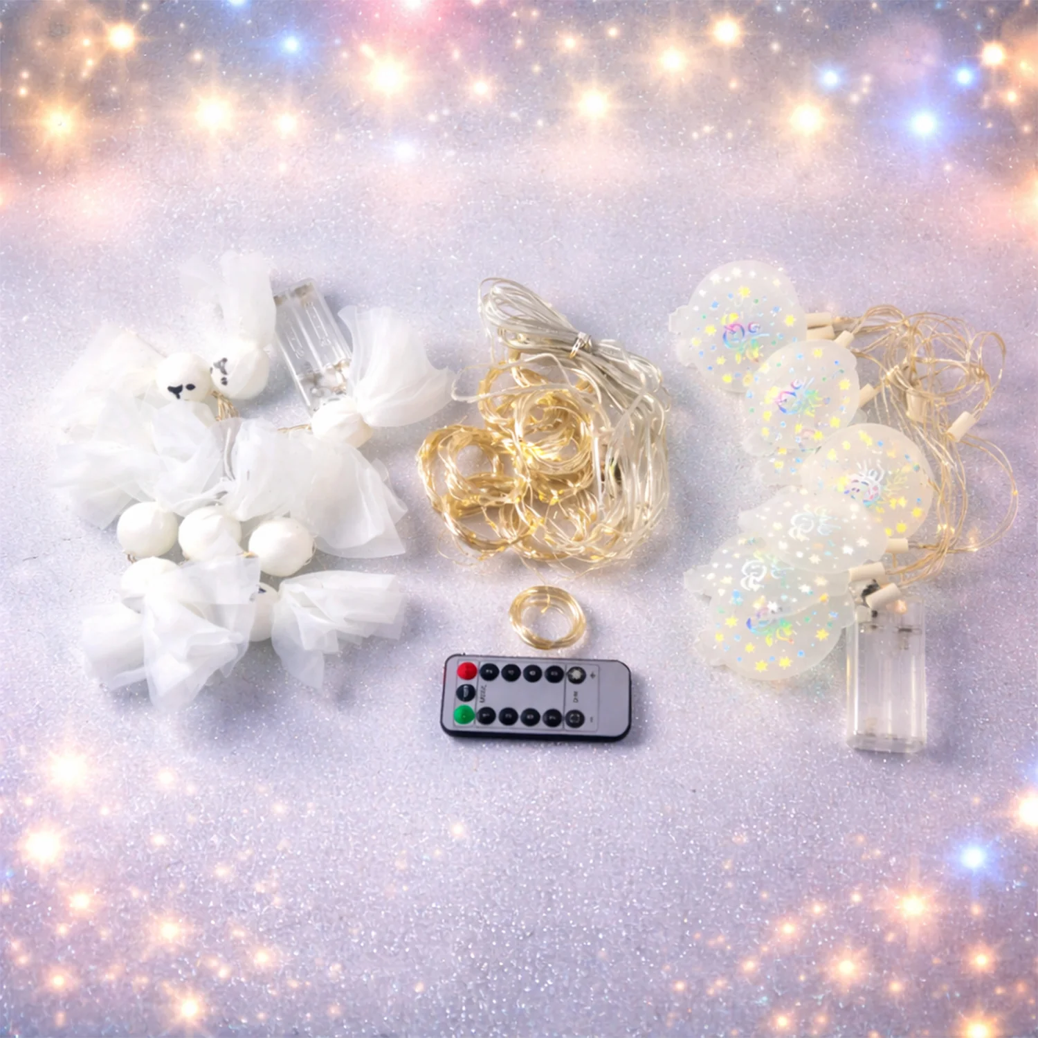 Decorative LED String Light Set (1 Pc, Mix Design) - Image 6