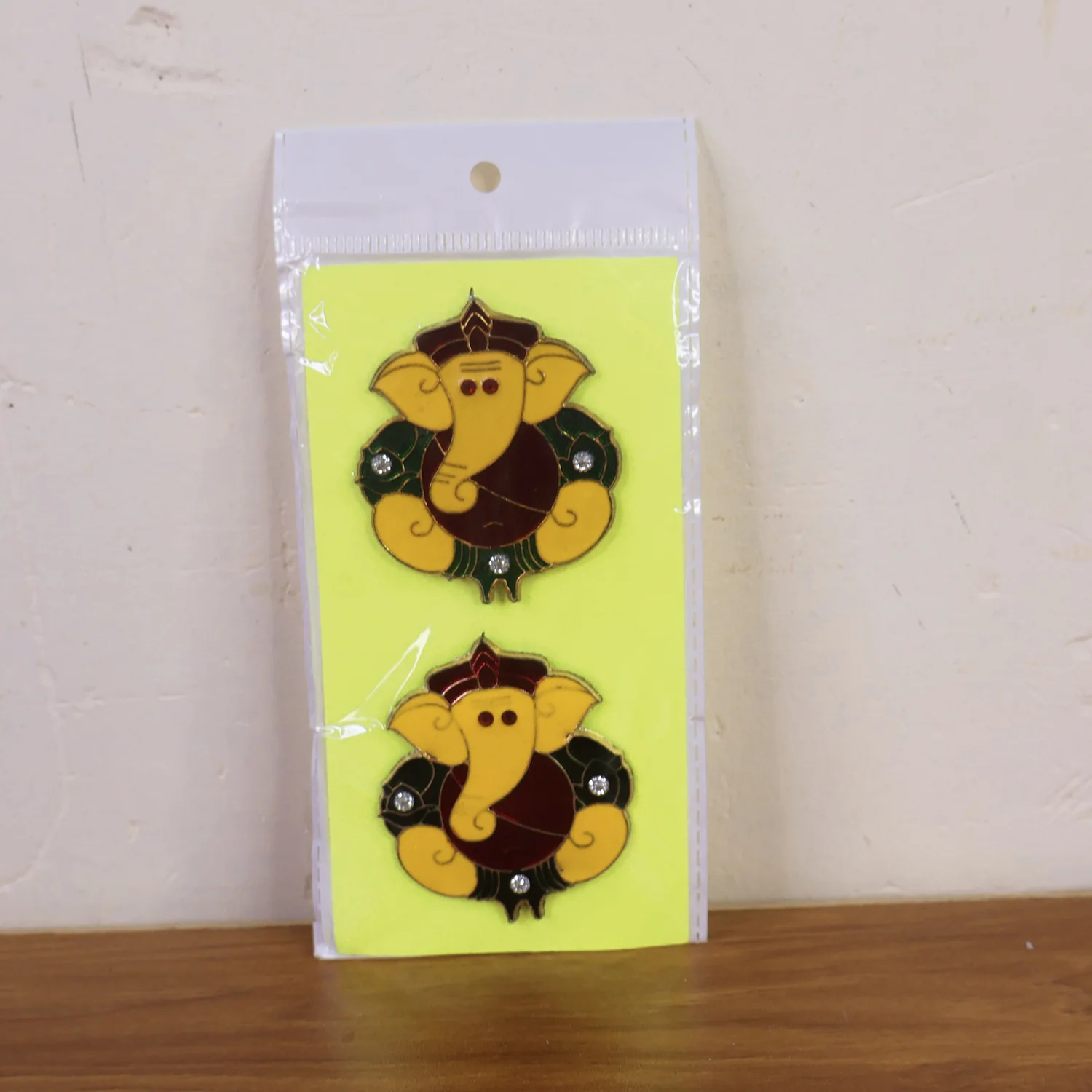Decorative Lord Ganesha Wall Hanging Stickers (2 Pc) - Image 7