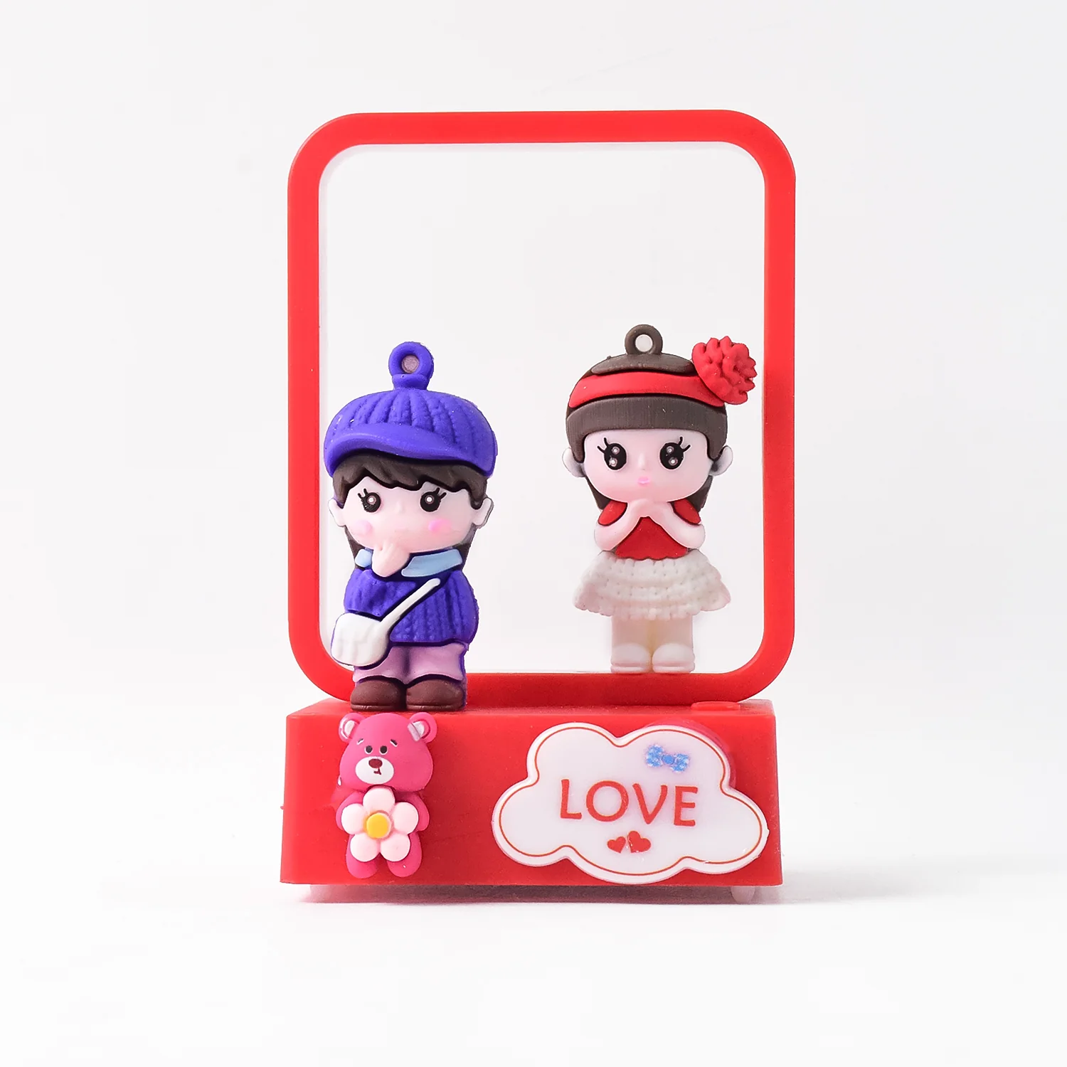 Decorative Love Couple LED Figurine Light (1 Pc) - Image 5